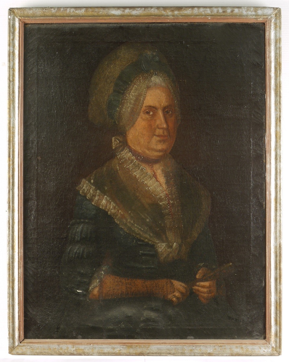 Halbfigurenporträt einer Bürgerfrau mit Rüschenhaube (Historisches Museum der Pfalz, Speyer CC BY)