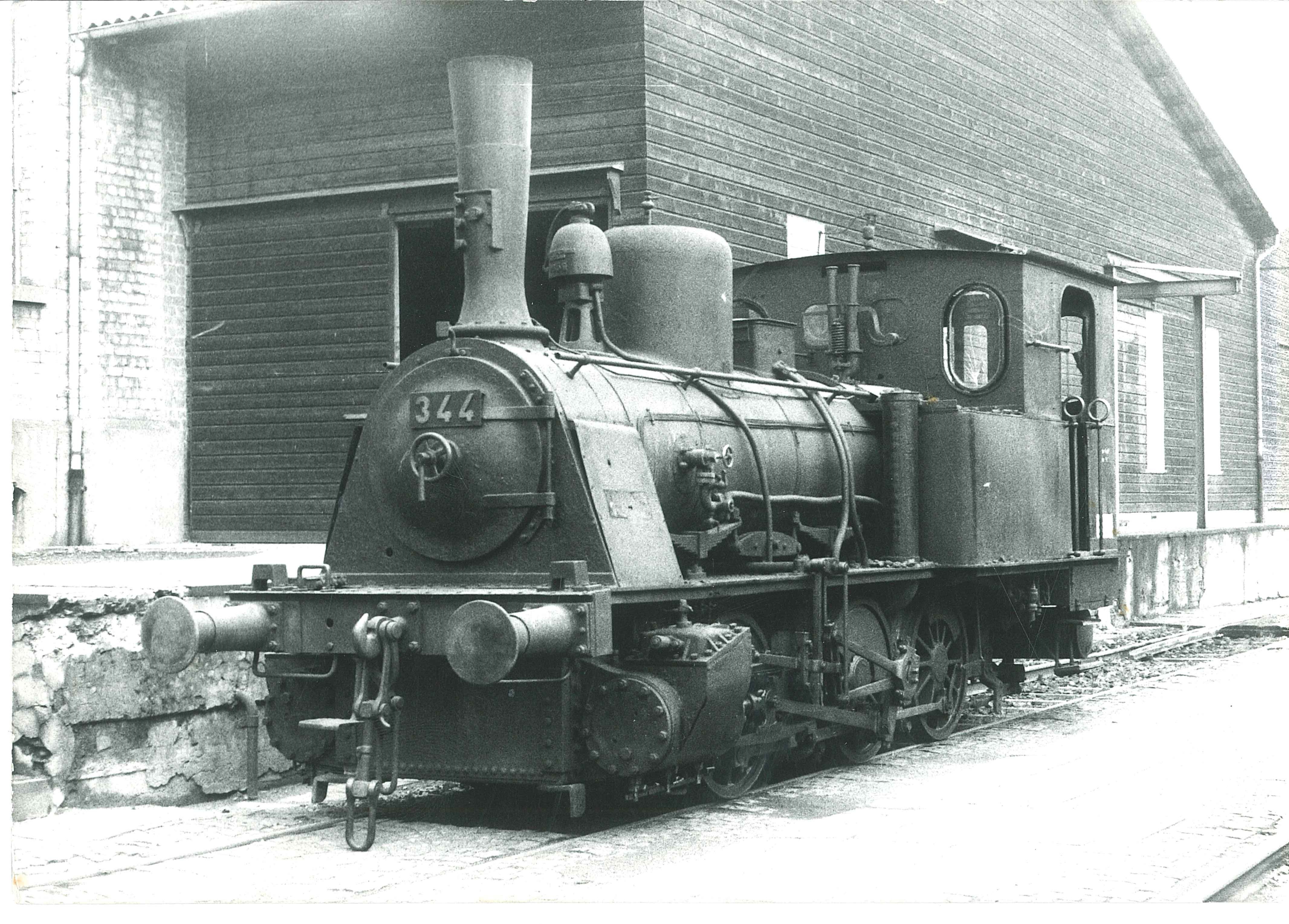 Lokomotive der Concordia-Hütte in Mülhofen (REM CC BY-NC-SA)