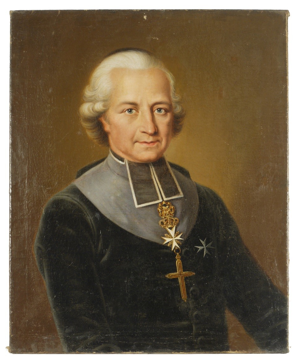 Porträt des Kasimir v. Häffelin, Titularbischof von Chersonnes (Historisches Museum der Pfalz, Speyer CC BY)