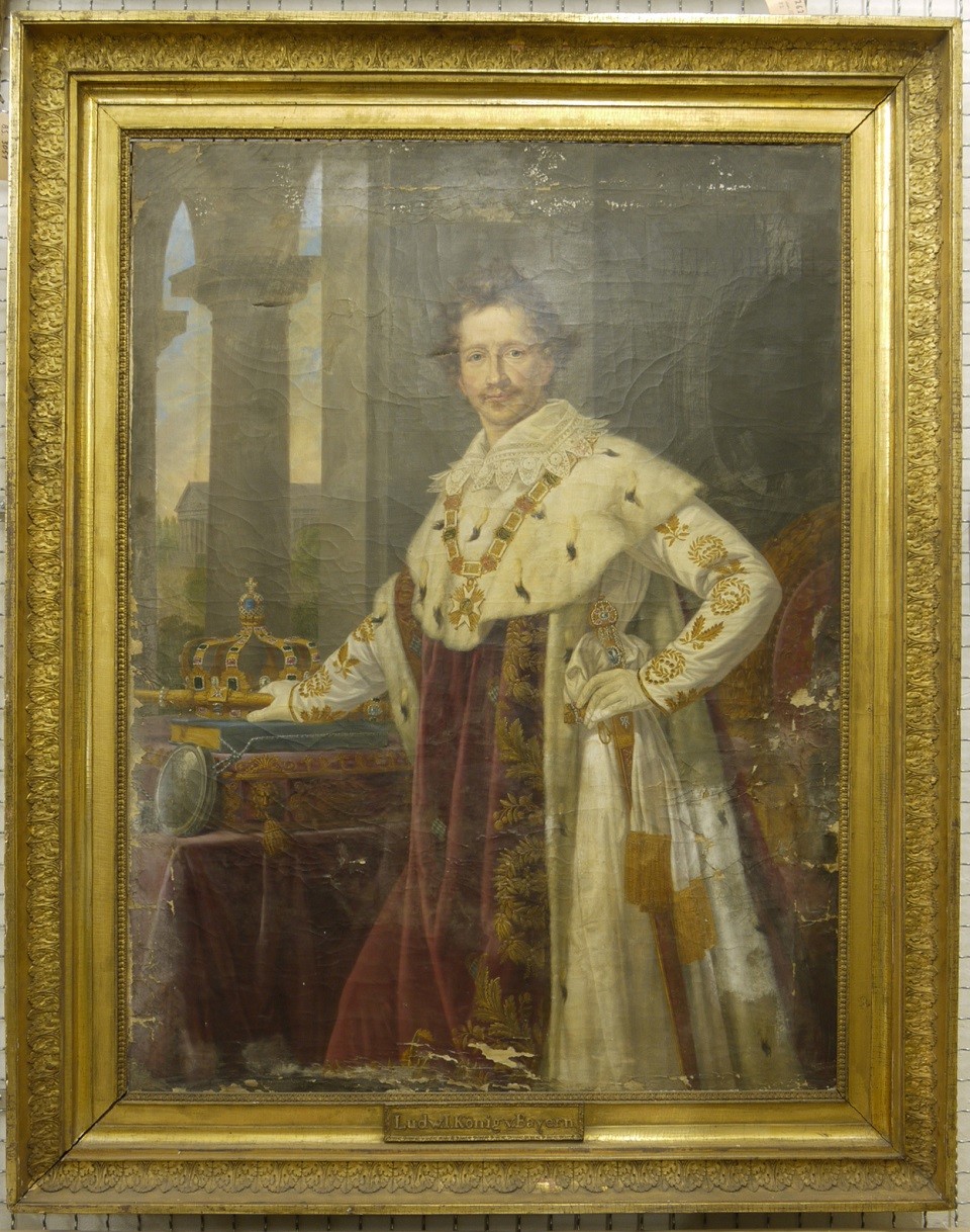 Repräsentationsporträt des Königs Ludwig I. von Bayern (Historisches Museum der Pfalz, Speyer CC BY)
