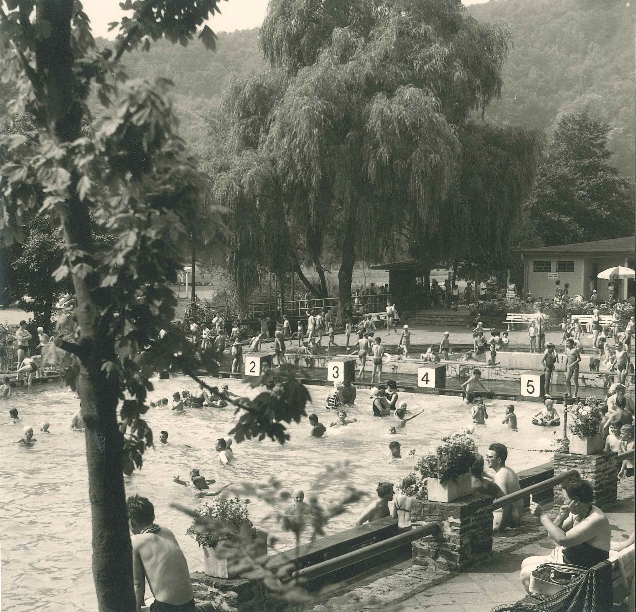 Schwimmbad "Bad Sayn", Bendorf-Sayn, 1962 (REM CC BY-NC-SA)