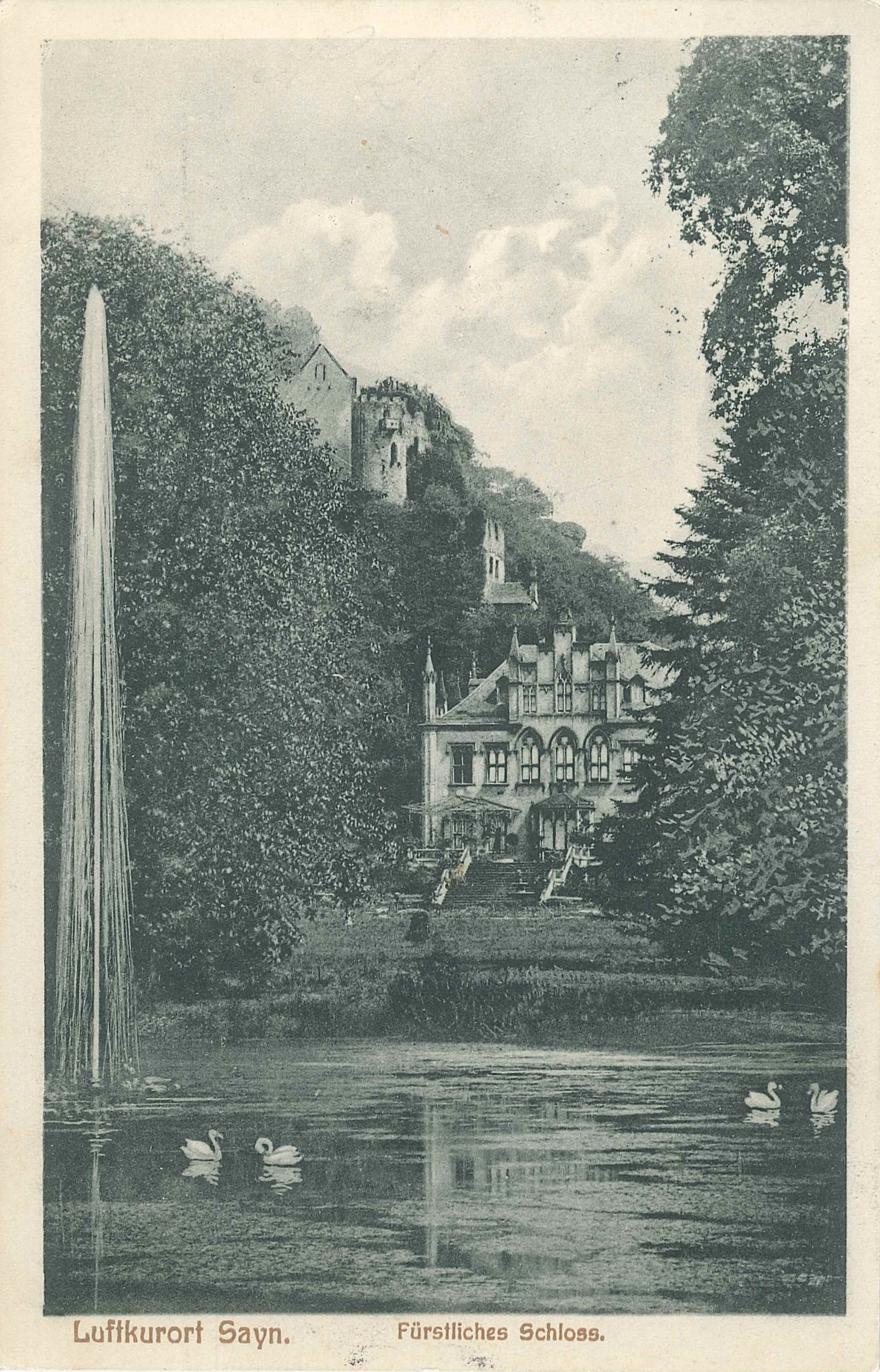 Blick auf Schloss Sayn, Bendorf-Sayn (REM CC BY-NC-SA)