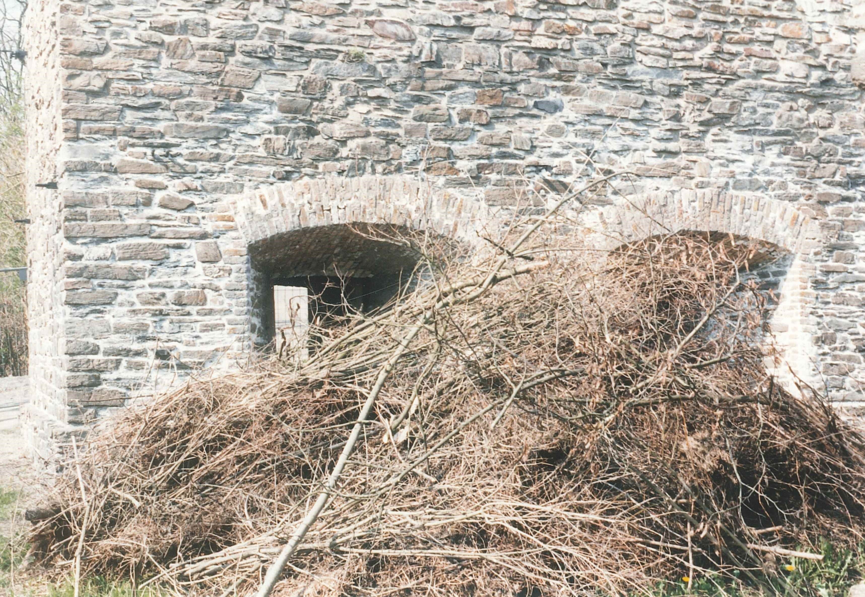 Eisenerz-Rostöfen der "Grube Werner" auf der Vierwindenhöhe, Bendorf, 1997 (REM CC BY-NC-SA)
