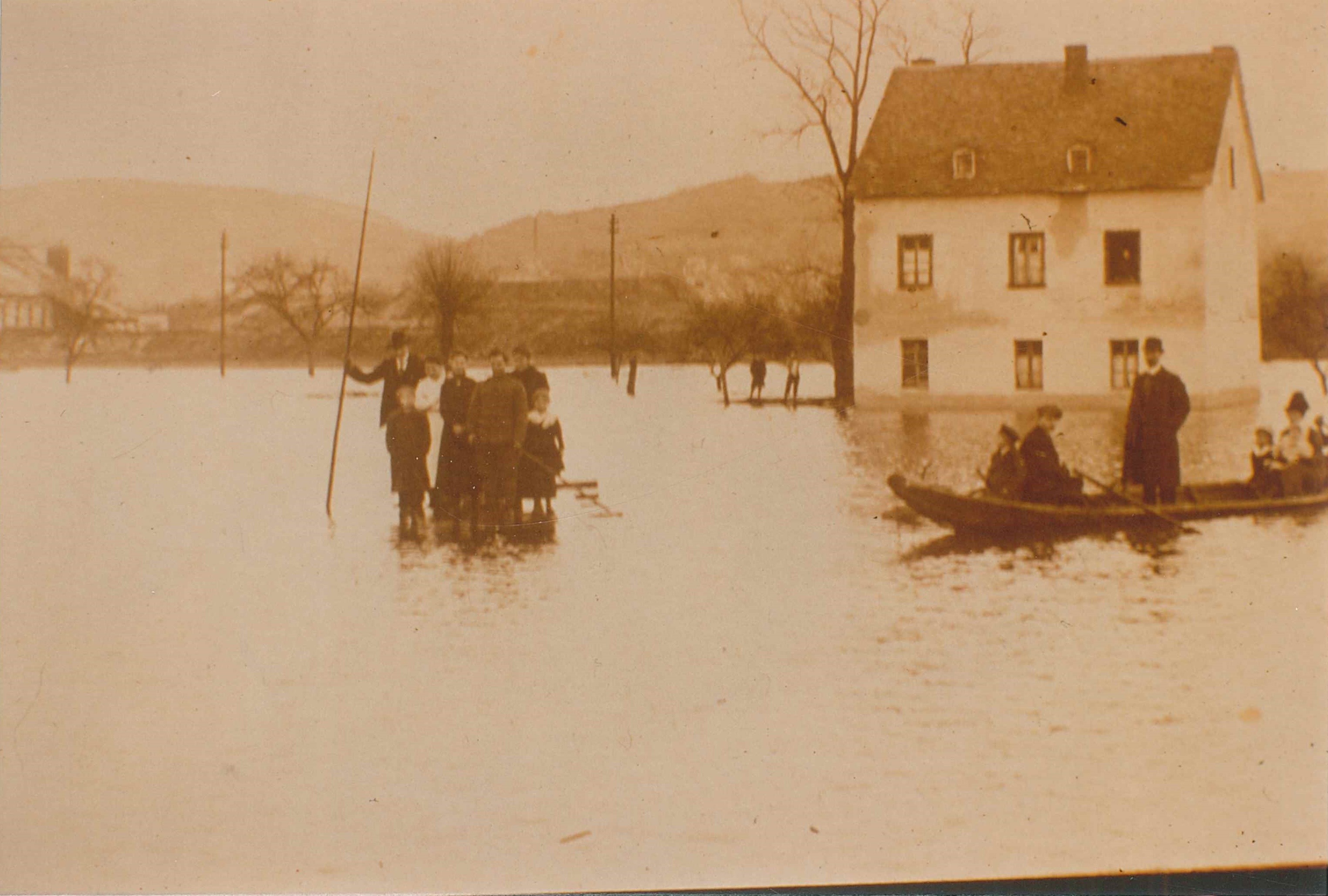 Hochwasser in Mülhofen, 1920 (REM CC BY-NC-SA)