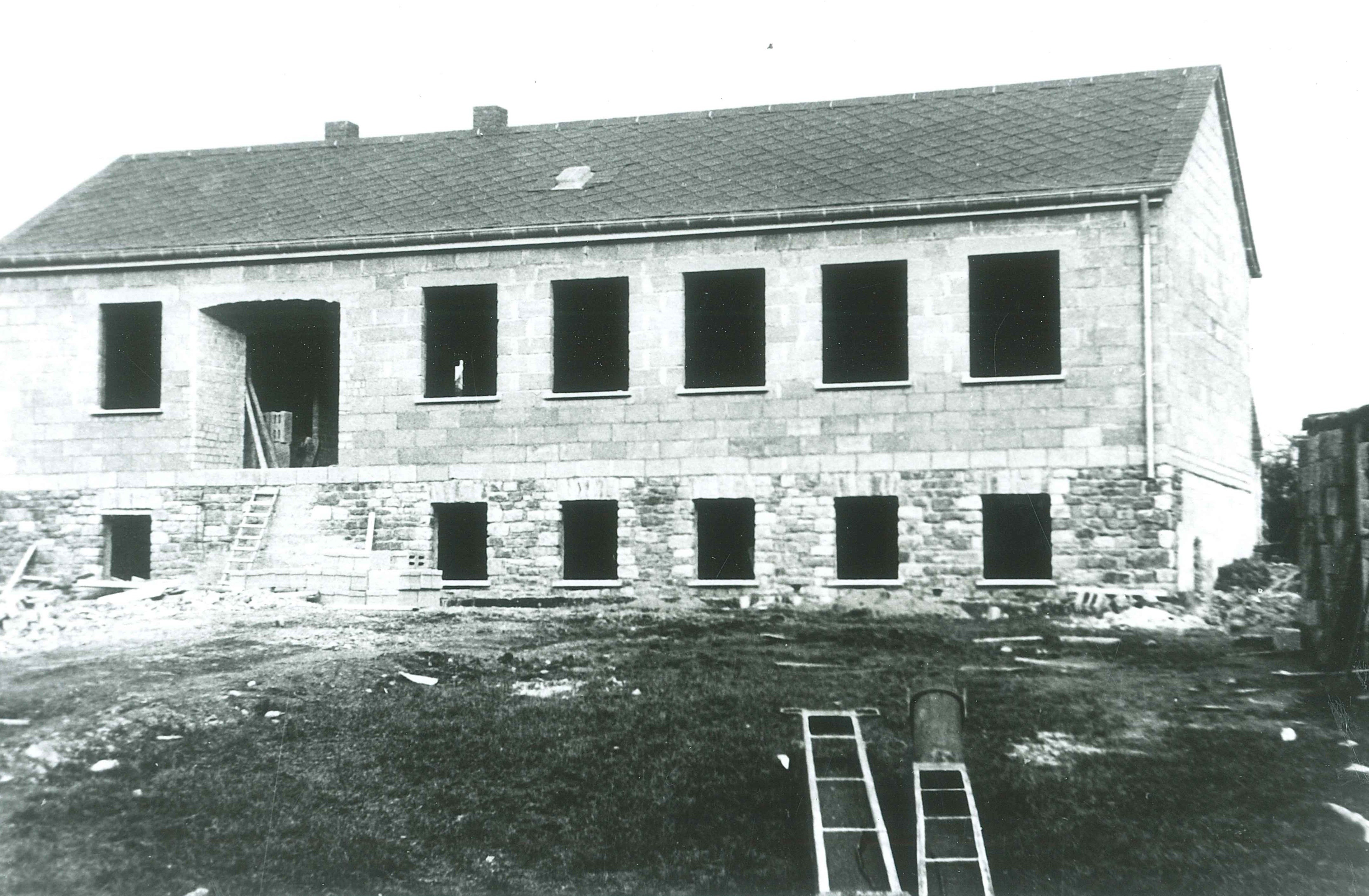 Katholische Schule "Schönblick", Bendorf-Stromberg, Bau des neuen Schulhauses (REM CC BY-NC-SA)