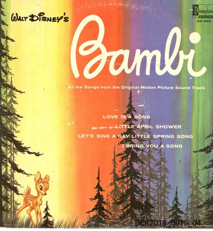 Langspielplatte, LP, Bambi ("dc-r" docu center ramstein RR-F)