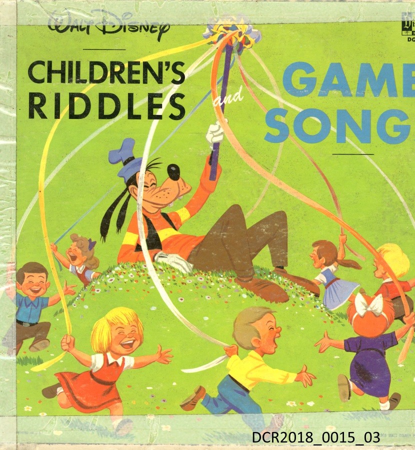 Langspielplatte, LP, Children's Riddles and Game Songs ("dc-r" docu center ramstein RR-F)