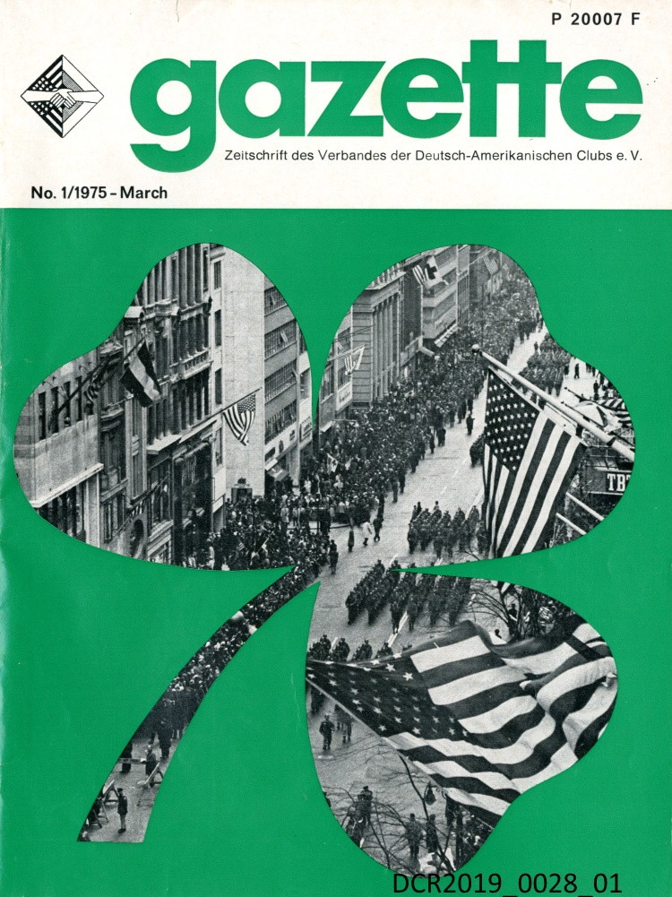 Magazin, Gazette, Nr. 1, März 1975 ("dc-r" docu center ramstein CC BY-NC-SA)