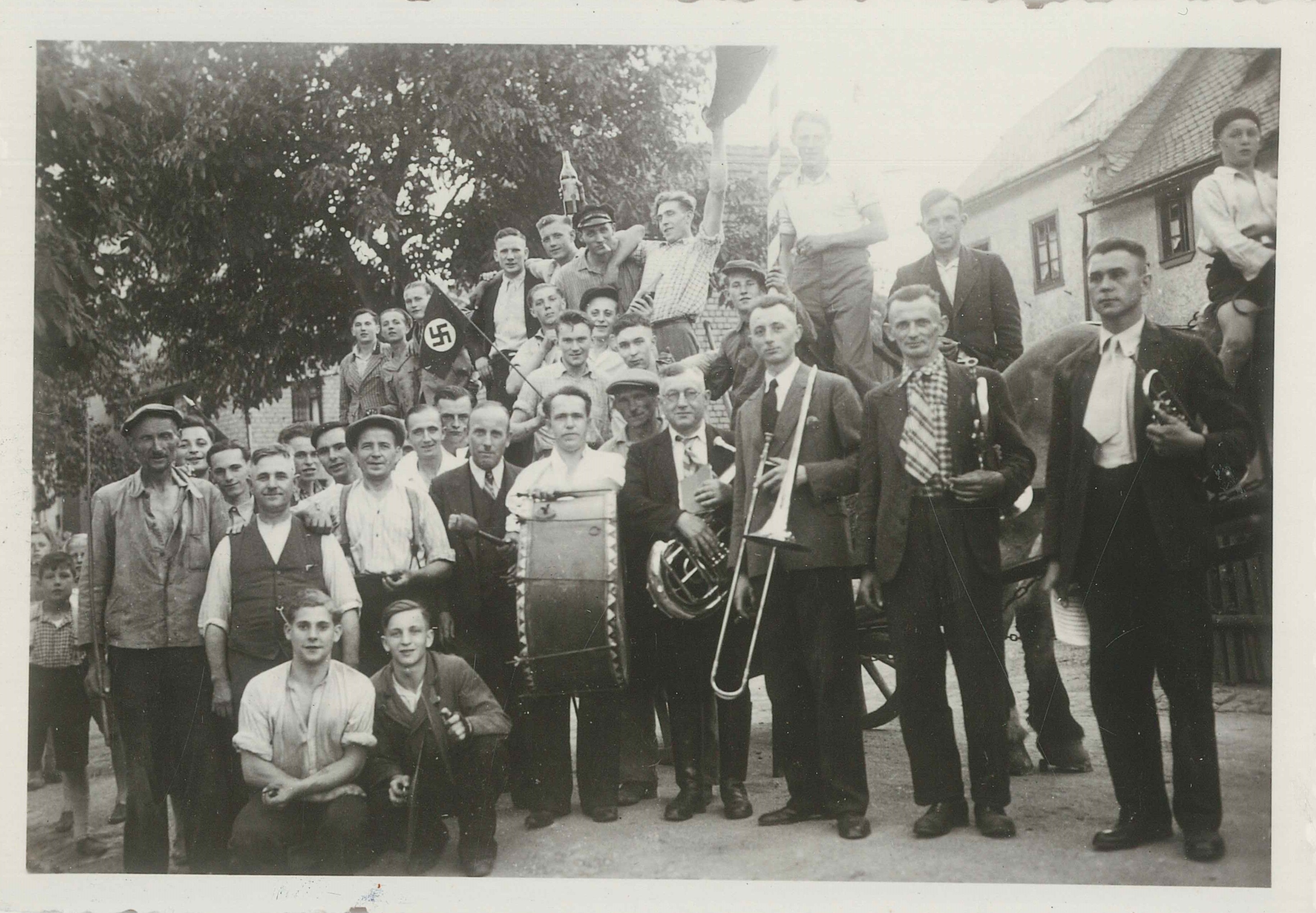 Musikantengruppe, Bendorf-Stromberg, 1930er Jahre (REM CC BY-NC-SA)