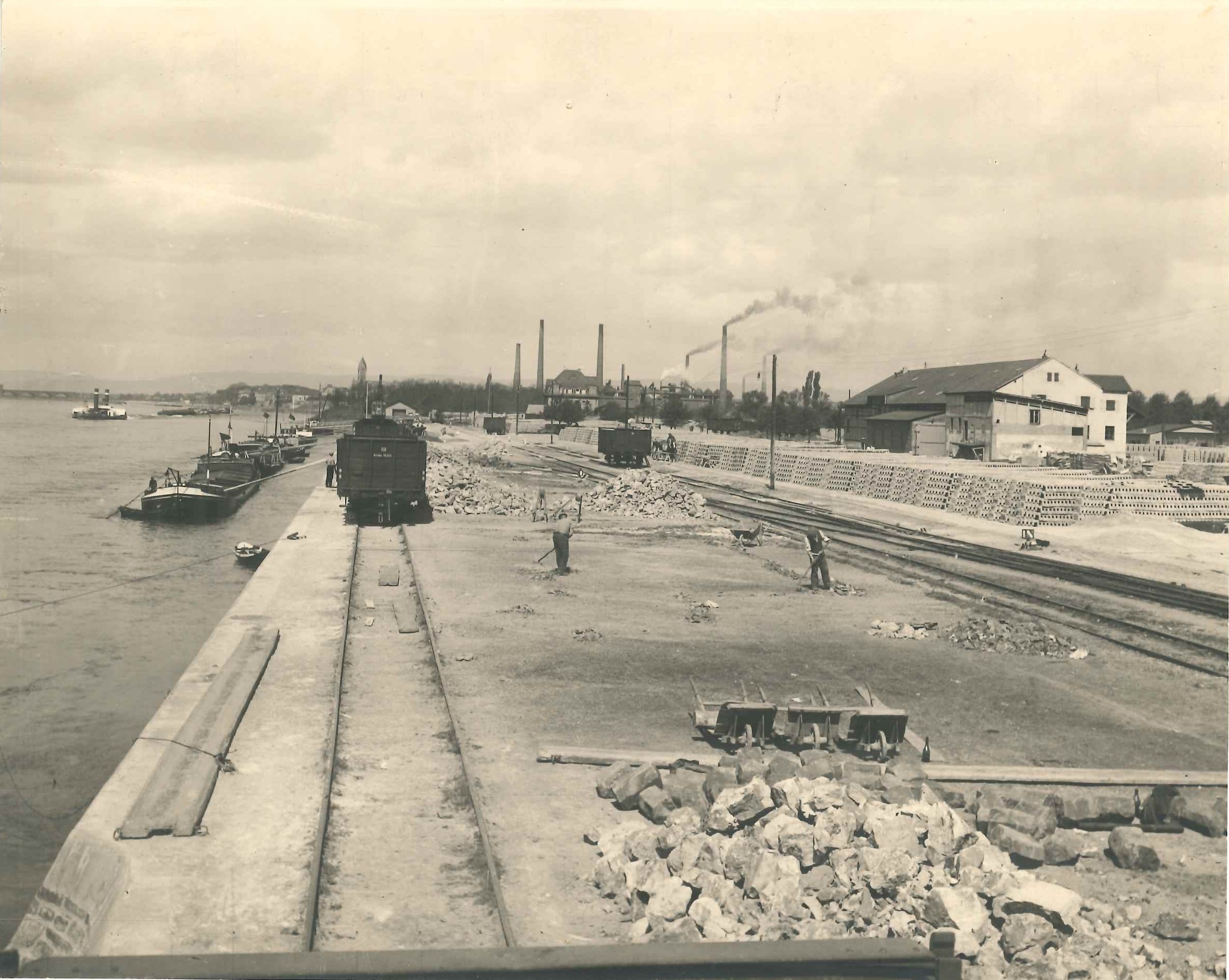 Rheinhafen Bendorf, 1925 (REM CC BY-NC-SA)