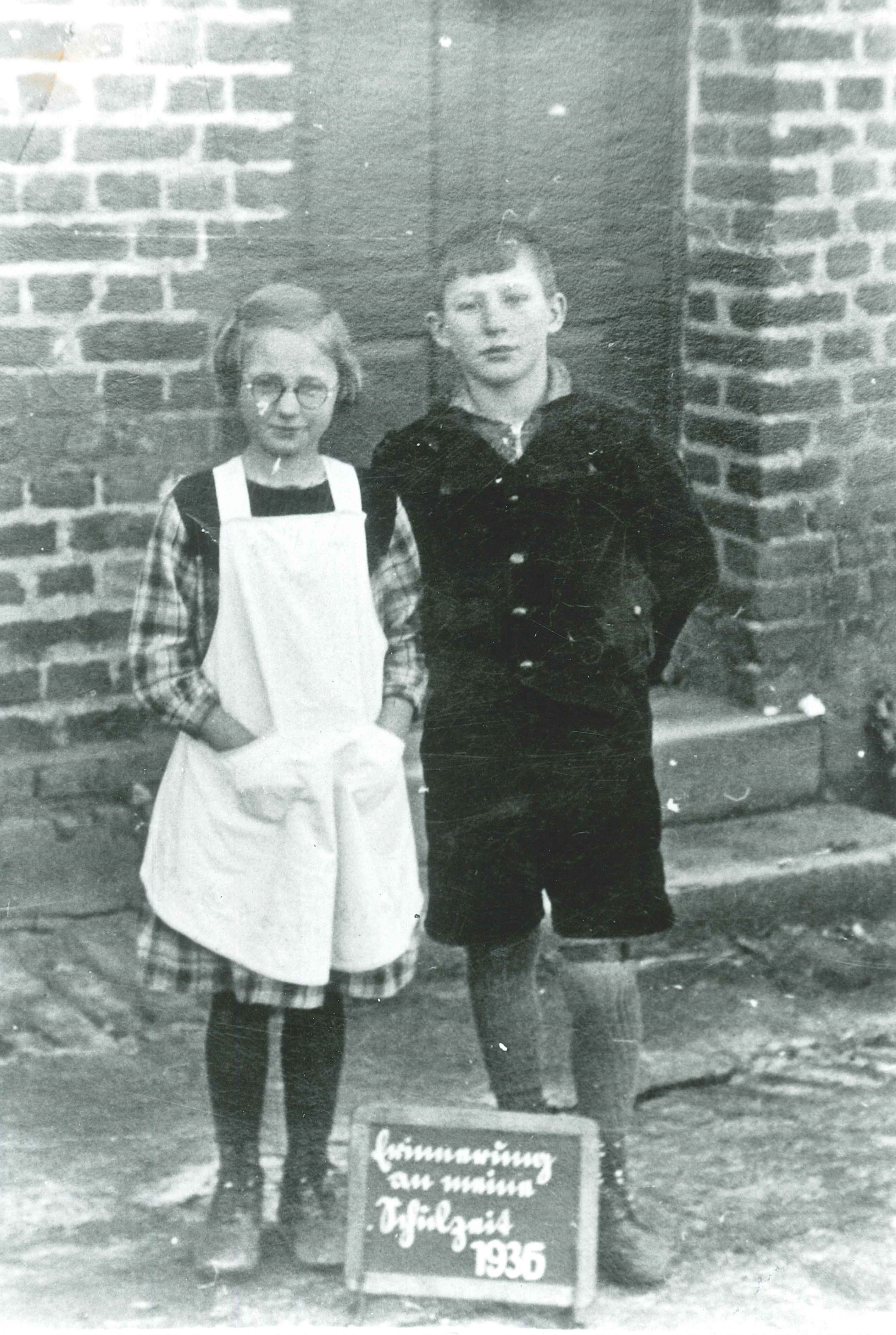 Schüler der katholischen Schule "Schönblick", Bendorf-Stromberg, 1936 (REM CC BY-NC-SA)