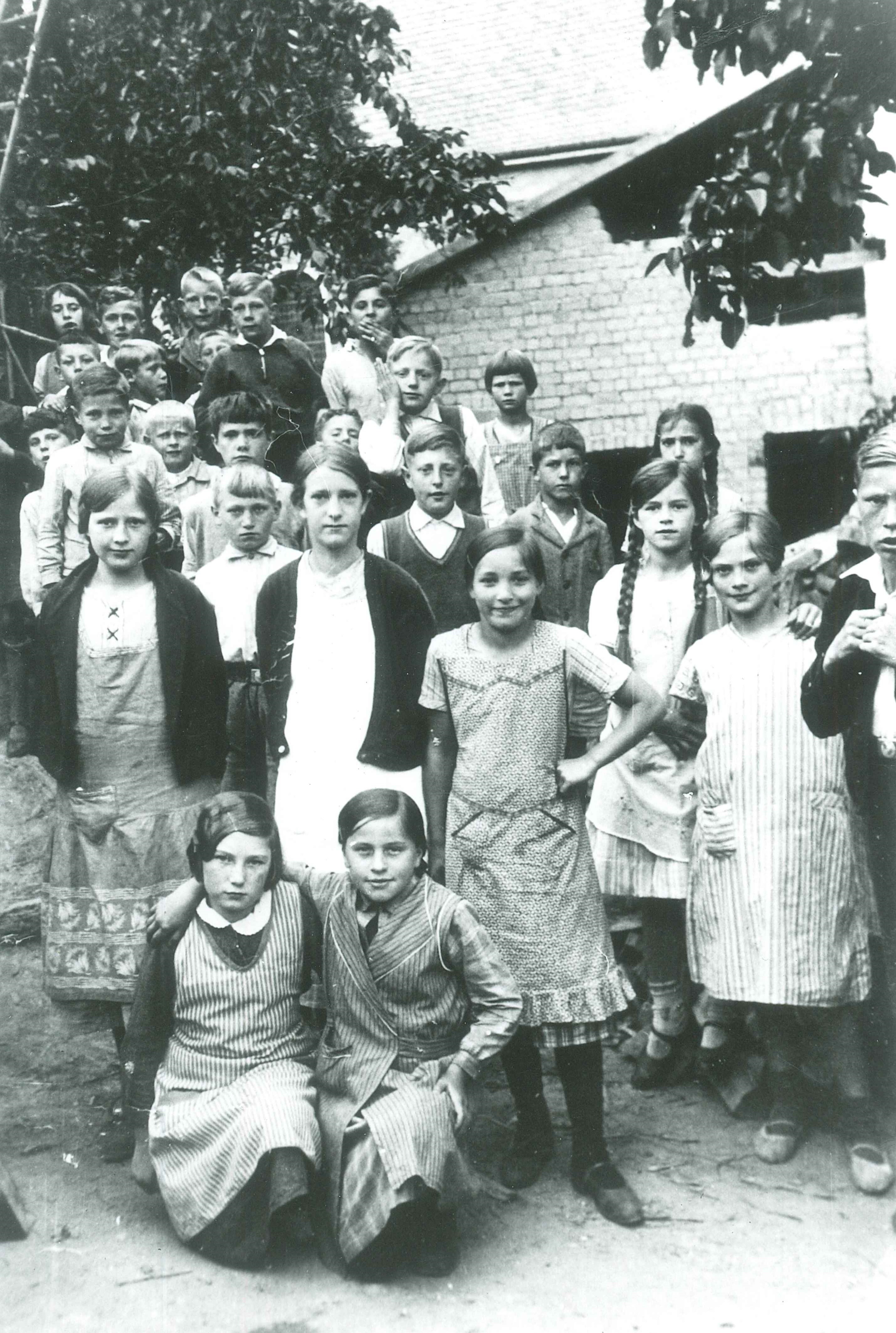 Schulklasse, Katholische Schule "Schönblick", Bendorf-Stromberg, 1934 (REM CC BY-NC-SA)
