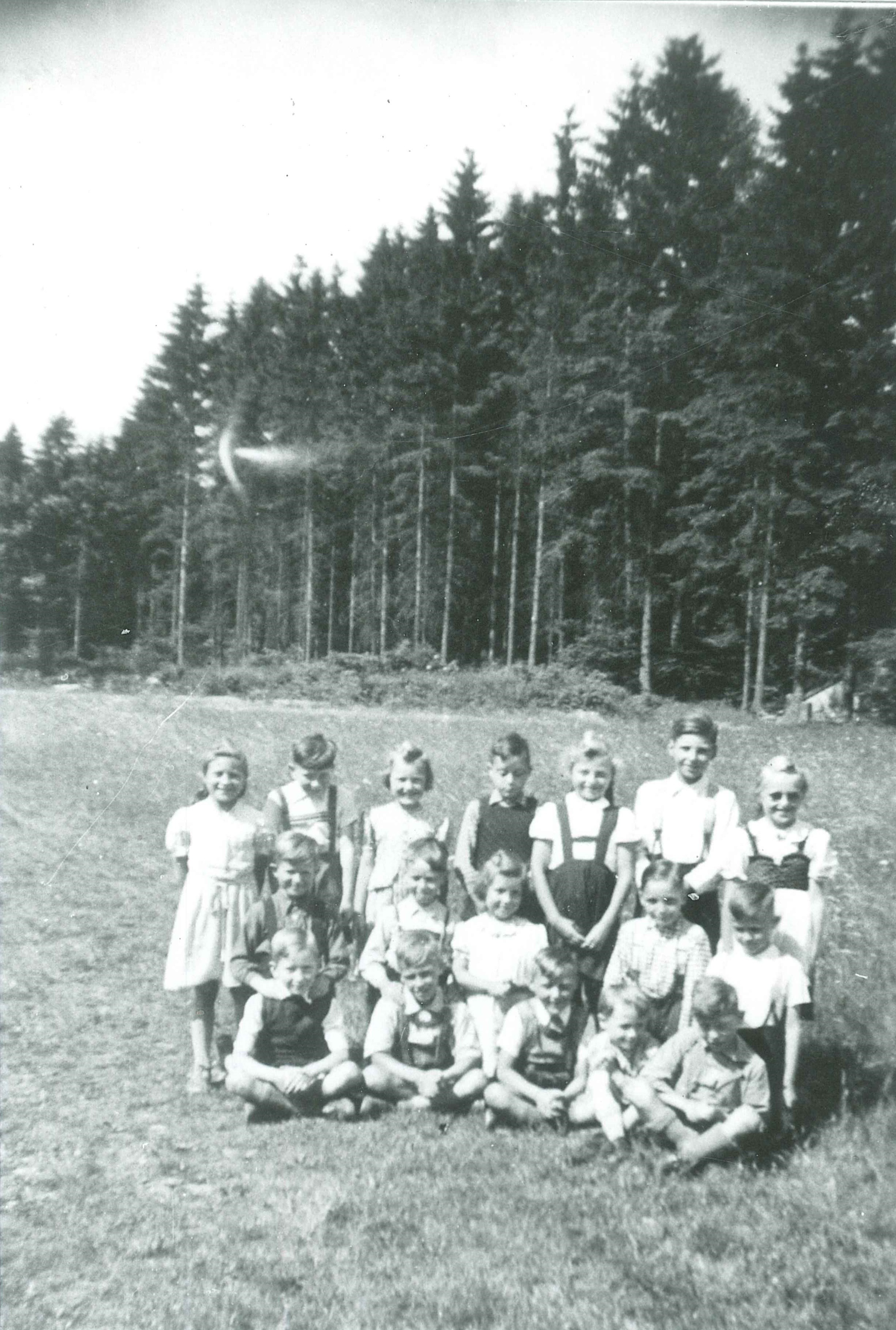 Schulklasse, katholische Schule "Schönblick", Bendorf-Stromberg, 1952 (REM CC BY-NC-SA)