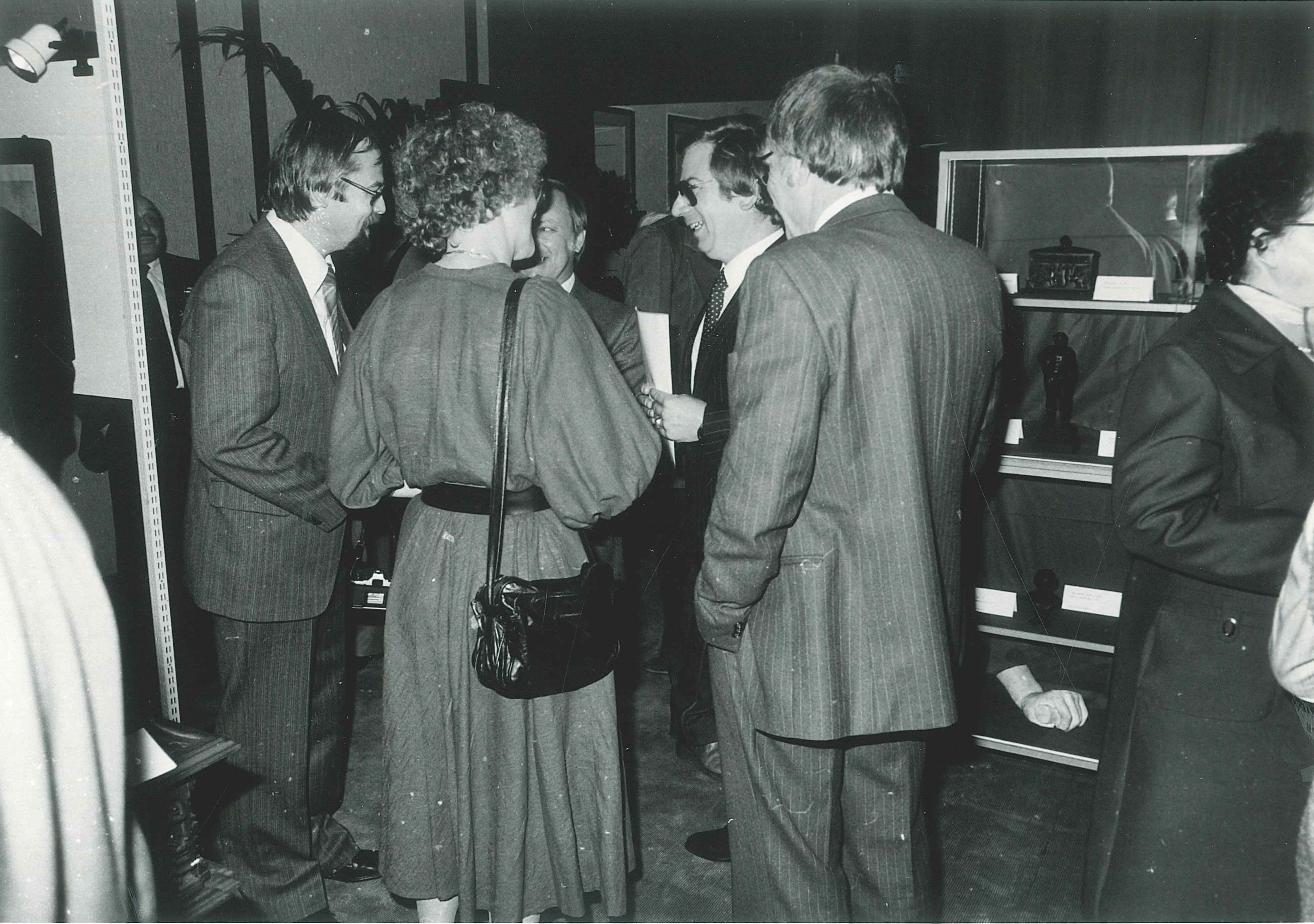 Eröffnung der Carl Ludwig Althans Ausstellung, 1981 (REM CC BY-NC-SA)