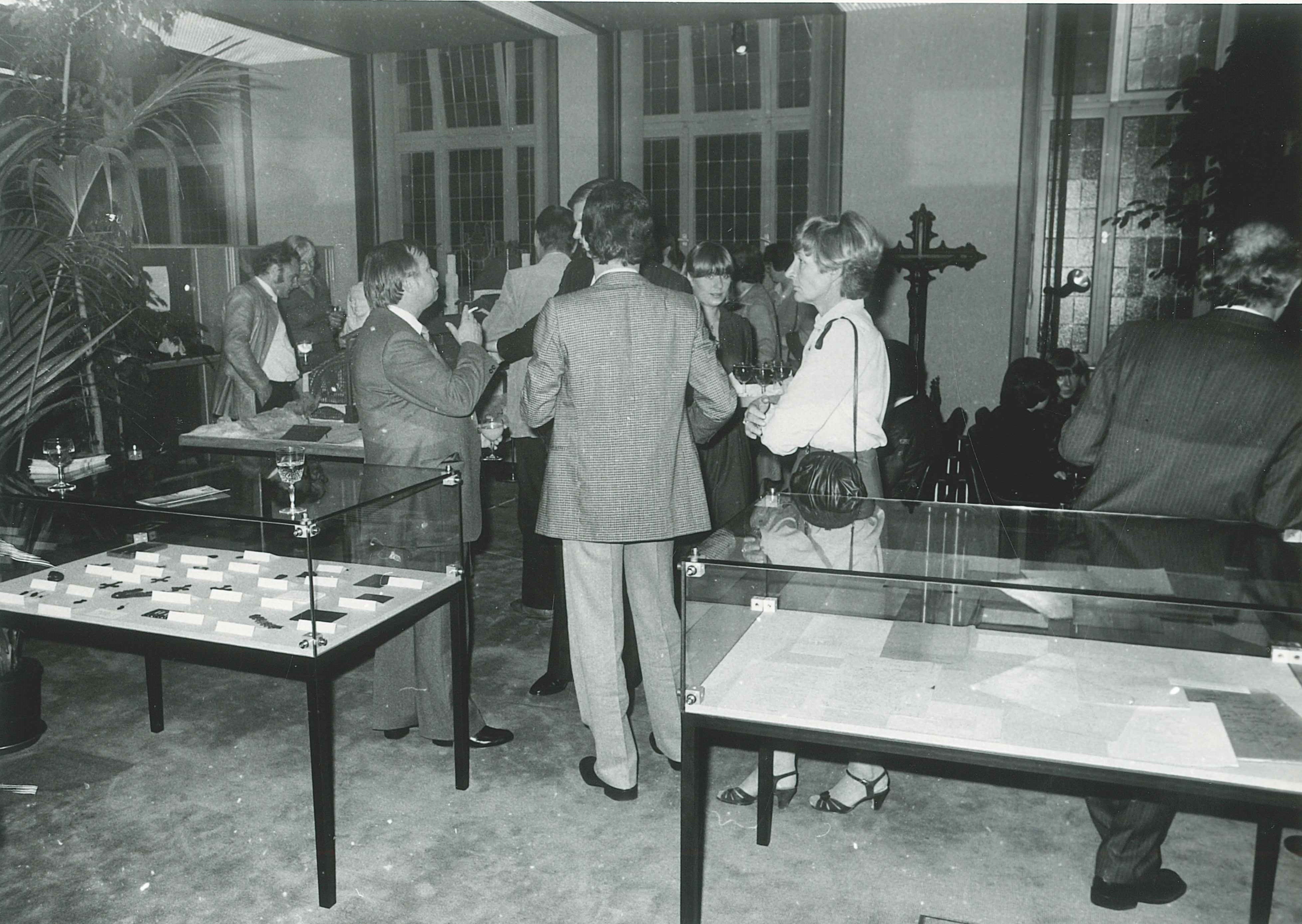 Eröffnung der Carl Ludwig Althans Ausstellung, 1981 (REM CC BY-NC-SA)