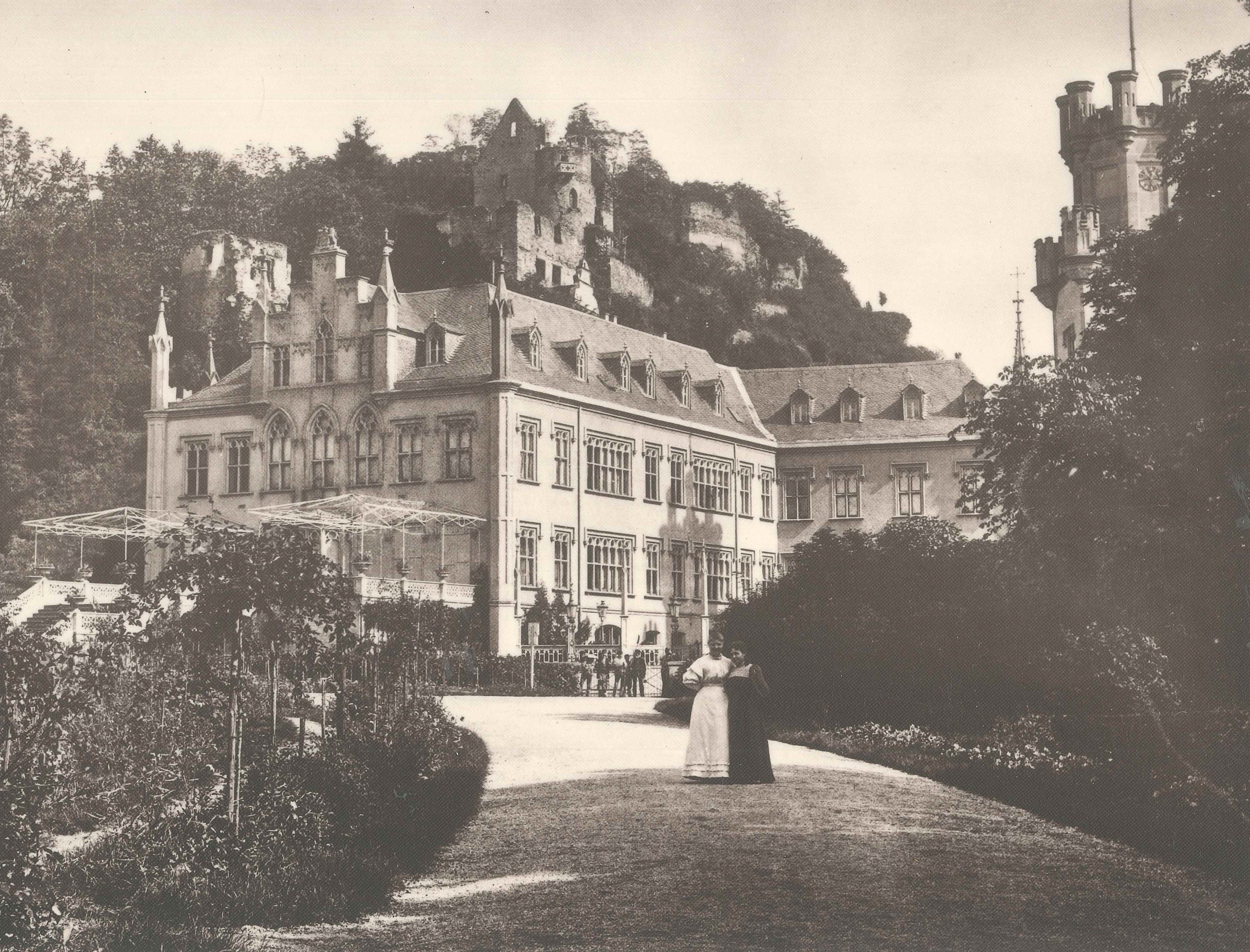 Schloss Sayn um 1890 (REM CC BY-NC-SA)