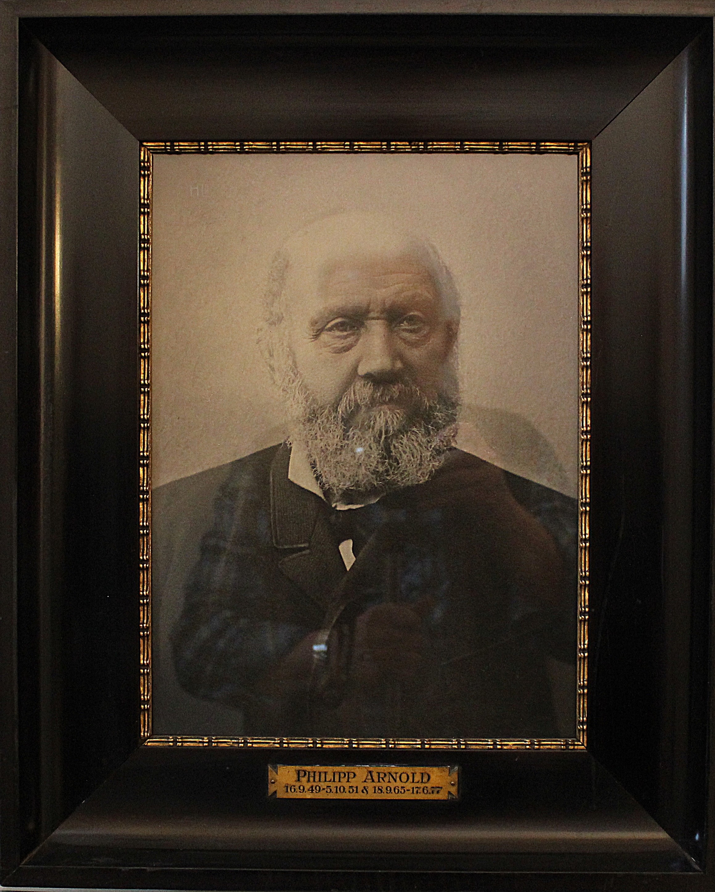 Arnold, Philipp, Bürgermeister von Edenkoben (1849-1851; 1865-1877) (Museum für Weinbau und Stadtgeschichte, Edenkoben CC BY-NC-SA)