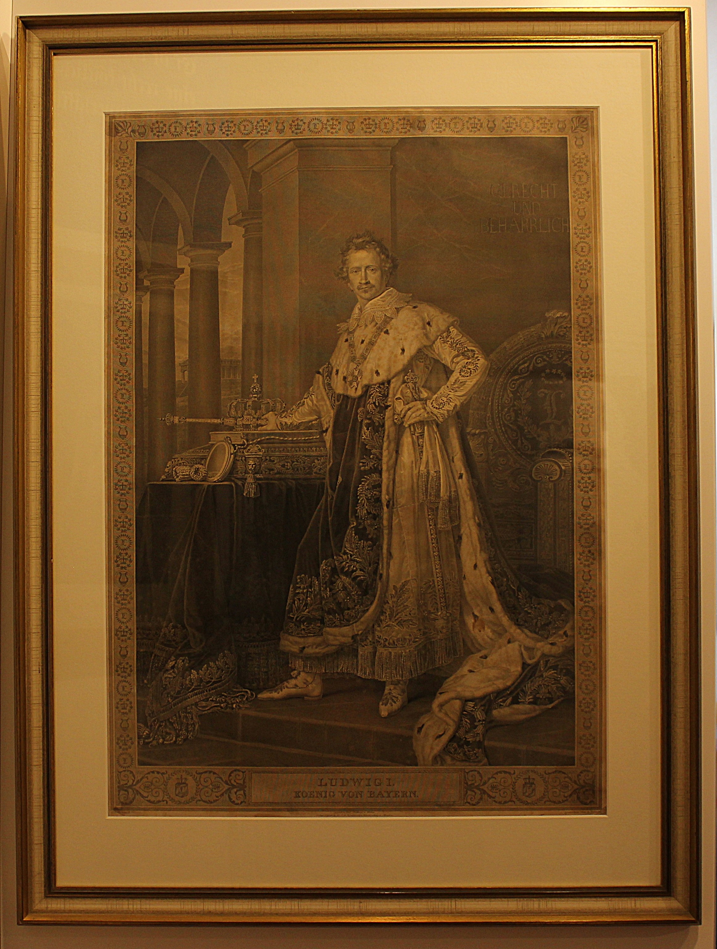 Ludwig I., König von Bayern (Museum für Weinbau und Stadtgeschichte, Edenkoben CC BY-NC-SA)
