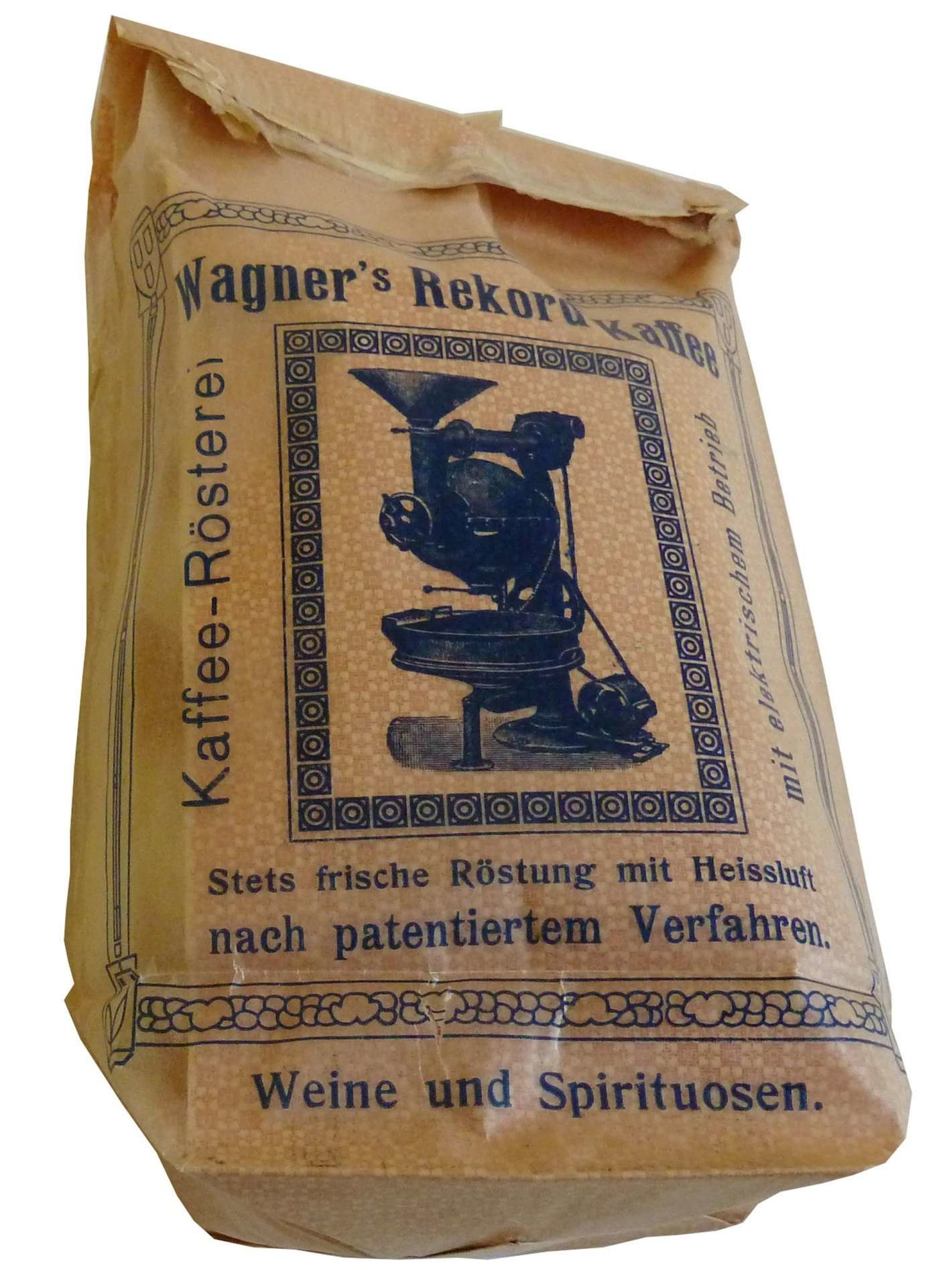 Packung mit Kaffebohnen (Stadthistorisches Museum Mainz CC BY-NC-SA)