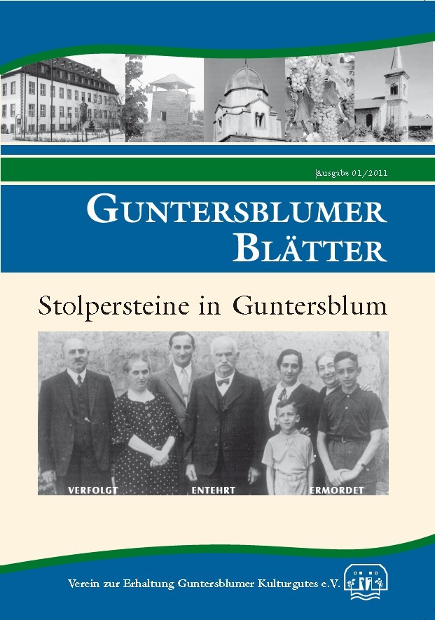 Stolpersteine in Guntersblum (Museum Guntersblum CC BY-NC-SA)