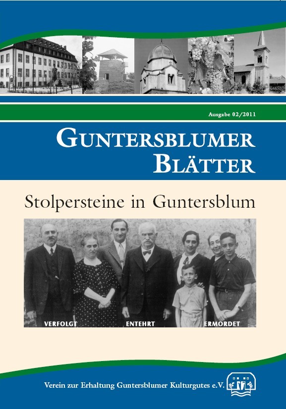 Stolpersteine in Guntersblum (Museum Guntersblum  im Kellerweg 20 CC BY-NC-SA)