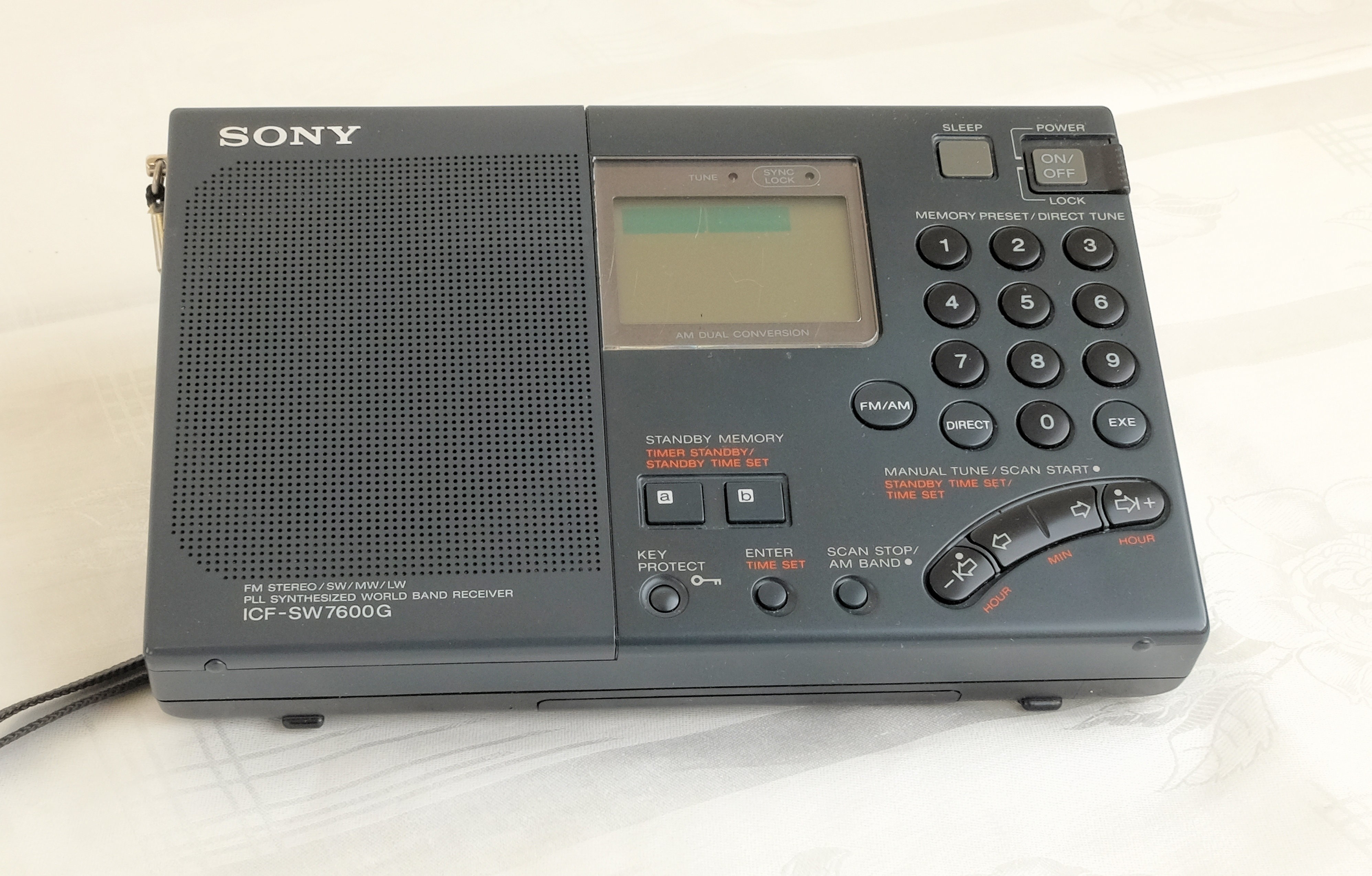 Weltempfänger Sony ICF-SW 7600G (Volkskunde- und Freilichtmuseum Roscheider Hof CC0)