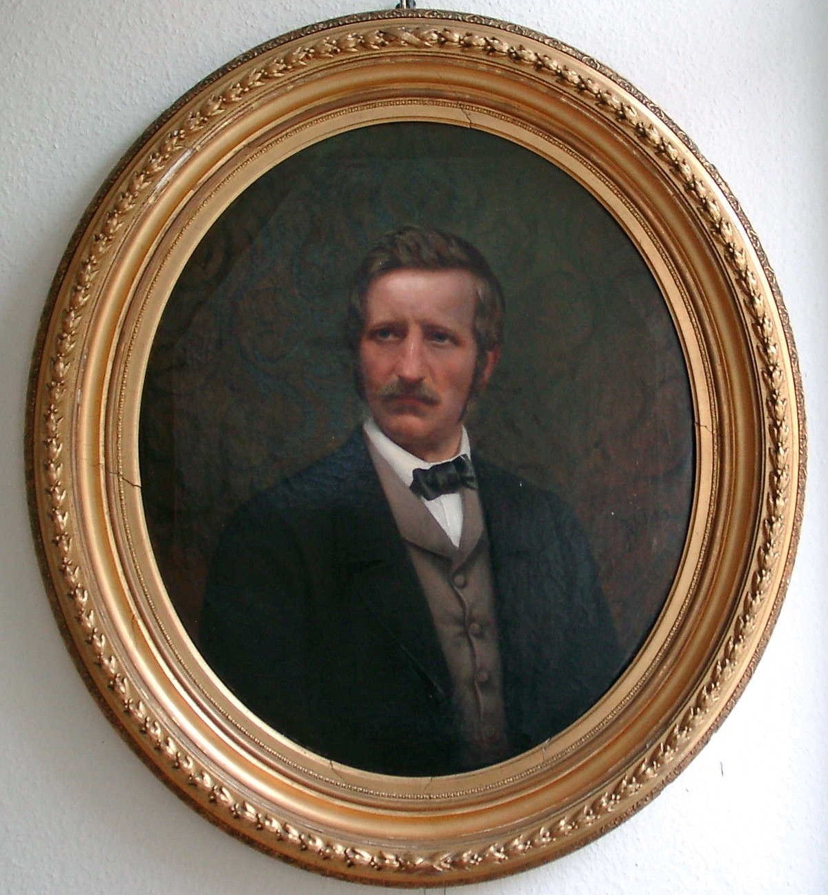 Ölgemälde; Portrait: "Ferdinand Ludwig Fitz"; Joseph Schex, 1850-1860 (Stadtmuseum Bad Dürkheim, Museumsgesellschaft Bad Dürkheim e.V. CC BY-NC-SA)
