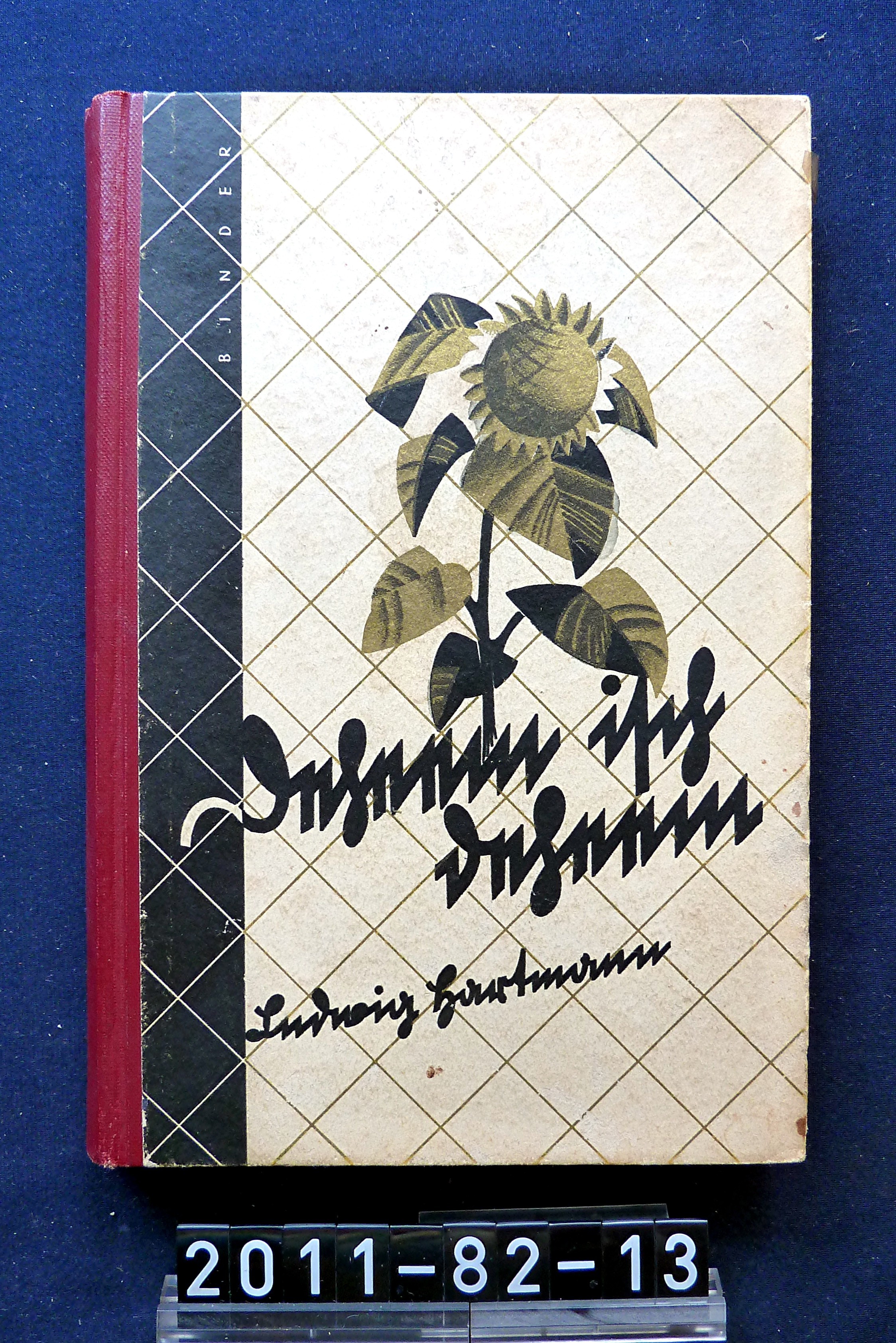Buch; "Deheem isch deheem"; Ludwig Hartmann, 1928 (Stadtmuseum Bad Dürkheim, Museumsgesellschaft Bad Dürkheim e.V. CC BY-NC-SA)