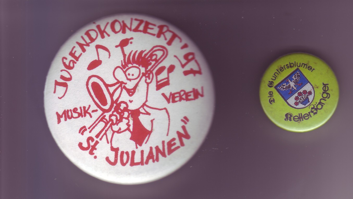 Buttons  von Guntersblumer Vereinen (Kulturverein Guntersblum CC BY-NC-SA)
