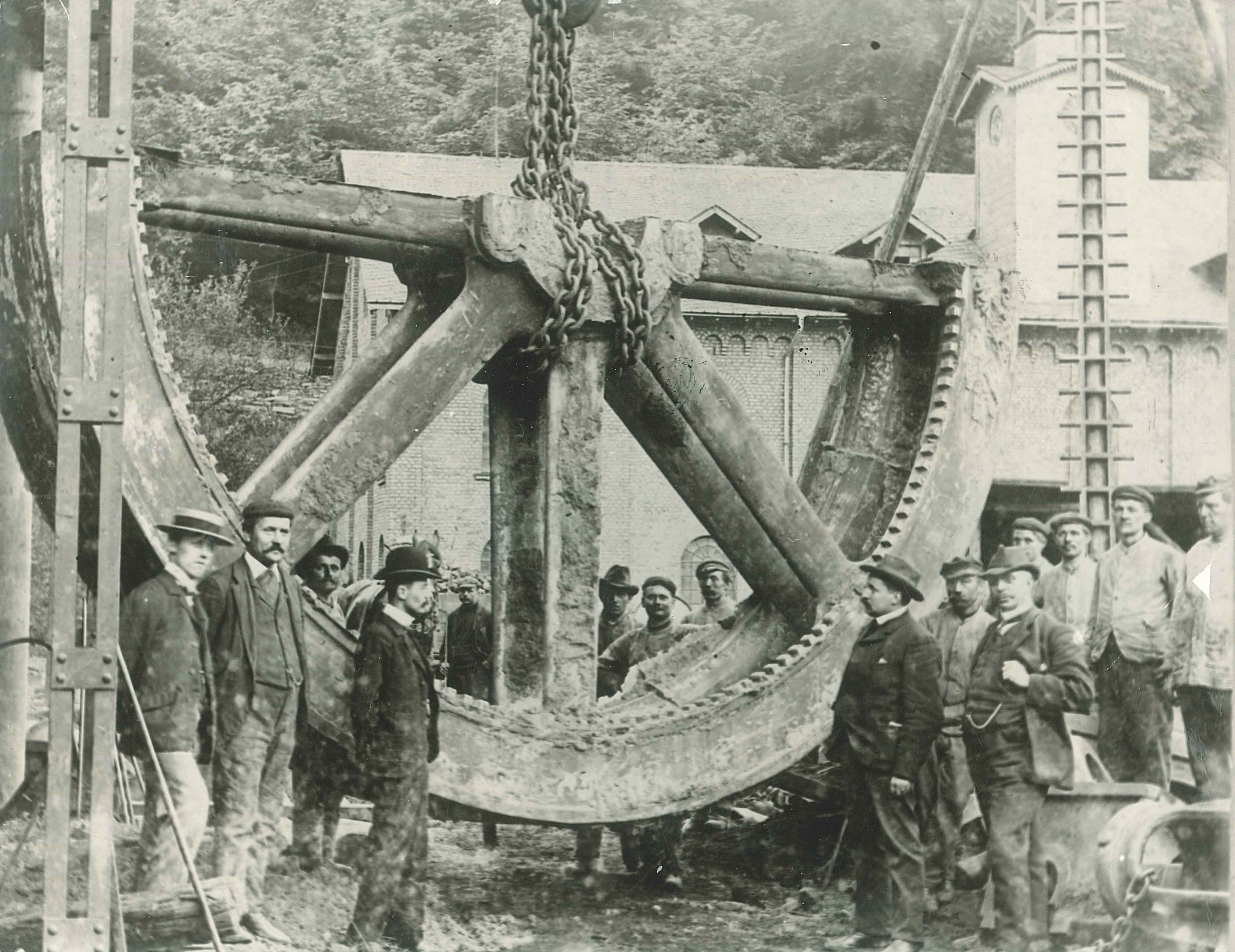 Arbeiter der Sayner Hütte, 1906 (REM CC BY-NC-SA)