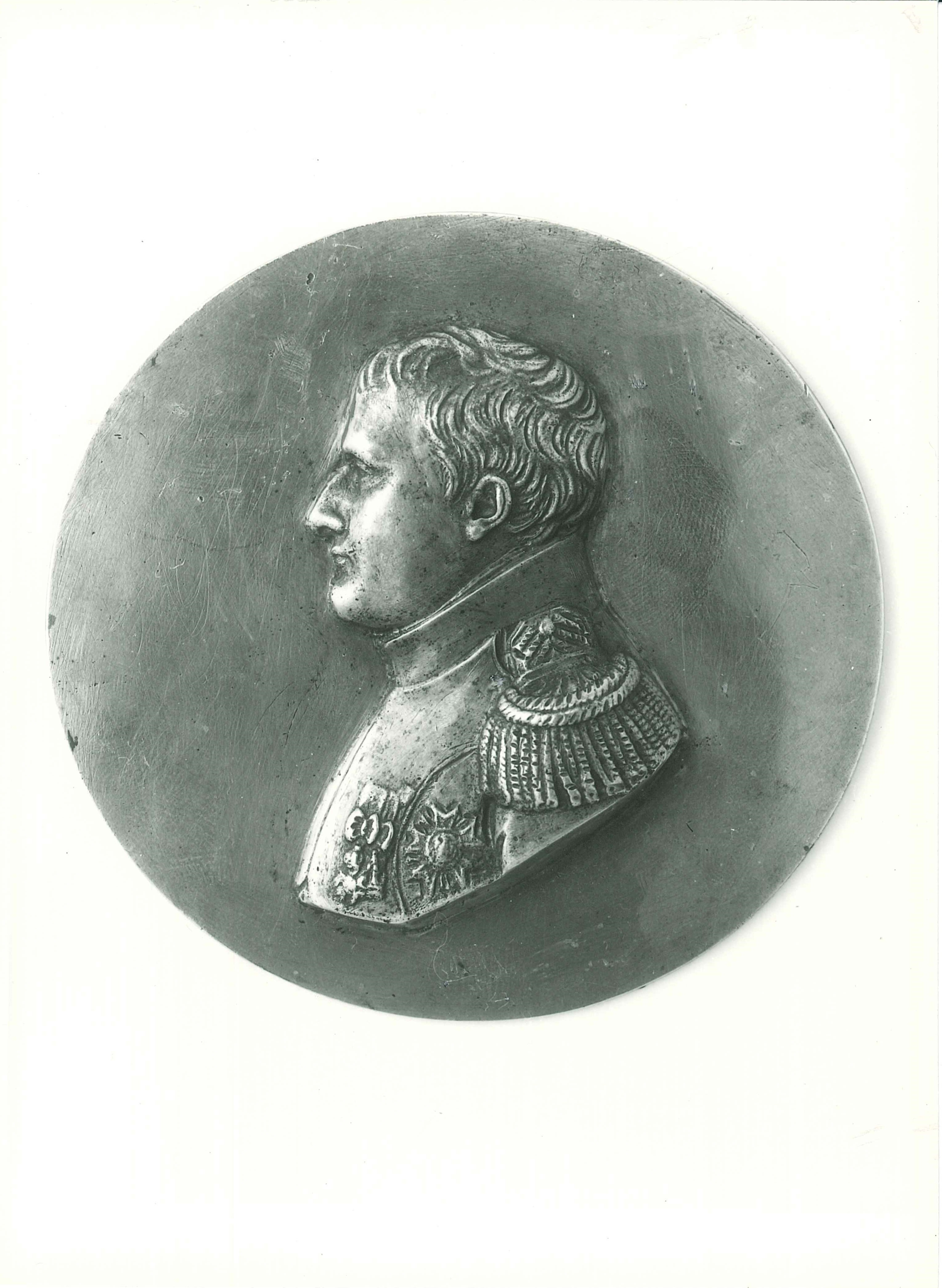 Bildnismedaillon Napoleon I. Bonaparte, Kaiser der Franzosen (1769-1821; 1804 Kaiser) (REM CC BY-NC-SA)