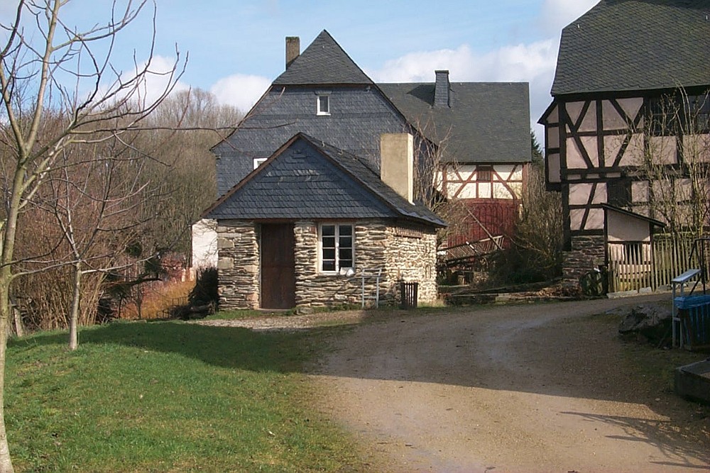 Backhaus aus Oberkleinich (Volkskunde- und Freilichtmuseum Roscheider Hof CC0)