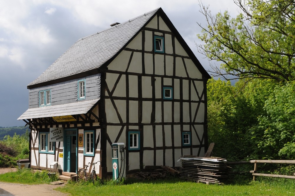 Das Haus Trappitschens aus Mastershausen (Volkskunde- und Freilichtmuseum Roscheider Hof CC0)