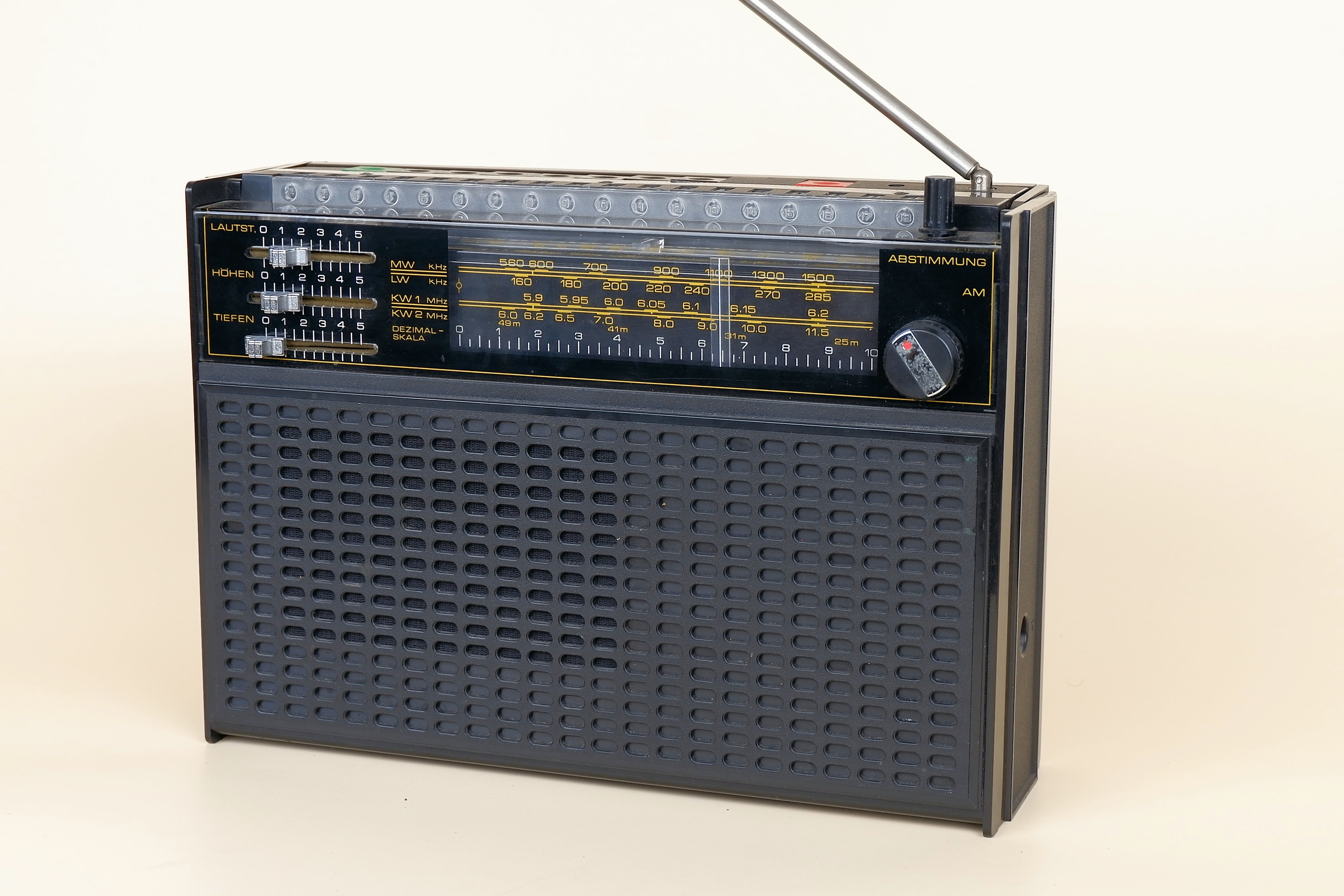 Kofferradio  Neckermann Sensomat 18    829/463 (Volkskunde- und Freilichtmuseum Roscheider Hof CC0)