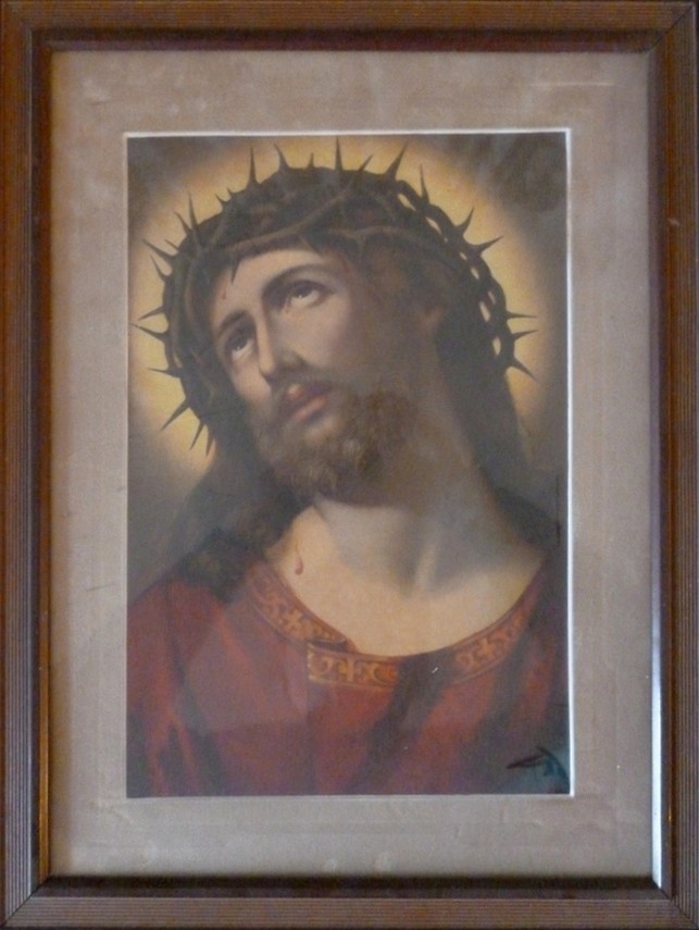 Christus mit Dornenkrone (Kulturverein Guntersblum CC BY-NC-SA)