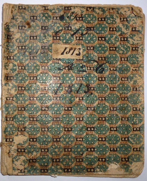 Geschichtskalender 1813 mit Notizen vom Wilhelm Weinerth (Kulturverein Guntersblum CC BY-NC-SA)