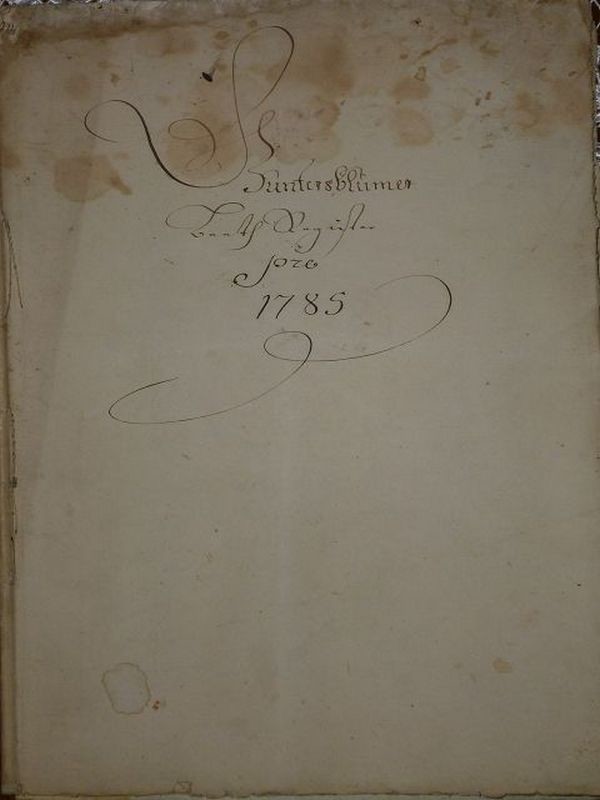 Guntersblumen Beeth-Register pro 1785 (Kulturverein Guntersblum CC BY-NC-SA)