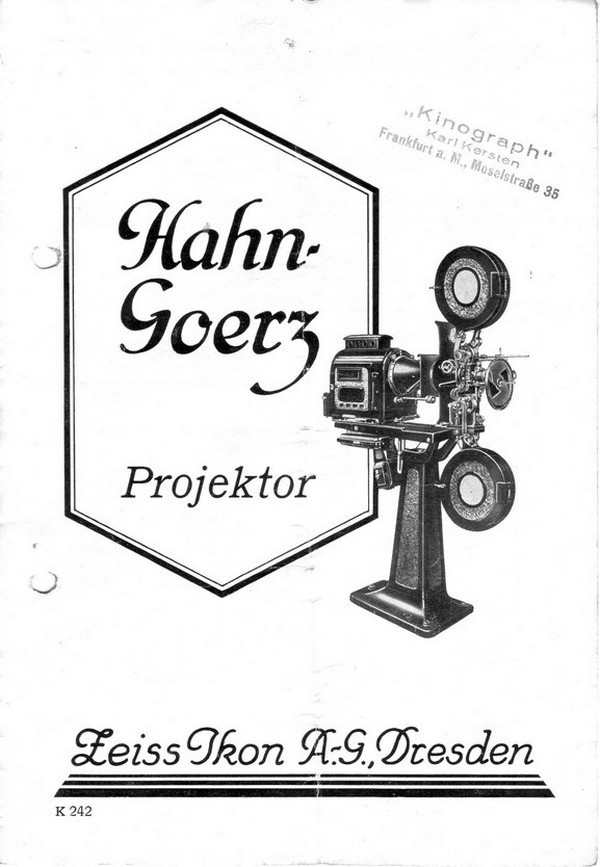 Hahn-Goerz Projektor (Kulturverein Guntersblum CC BY-NC-SA)