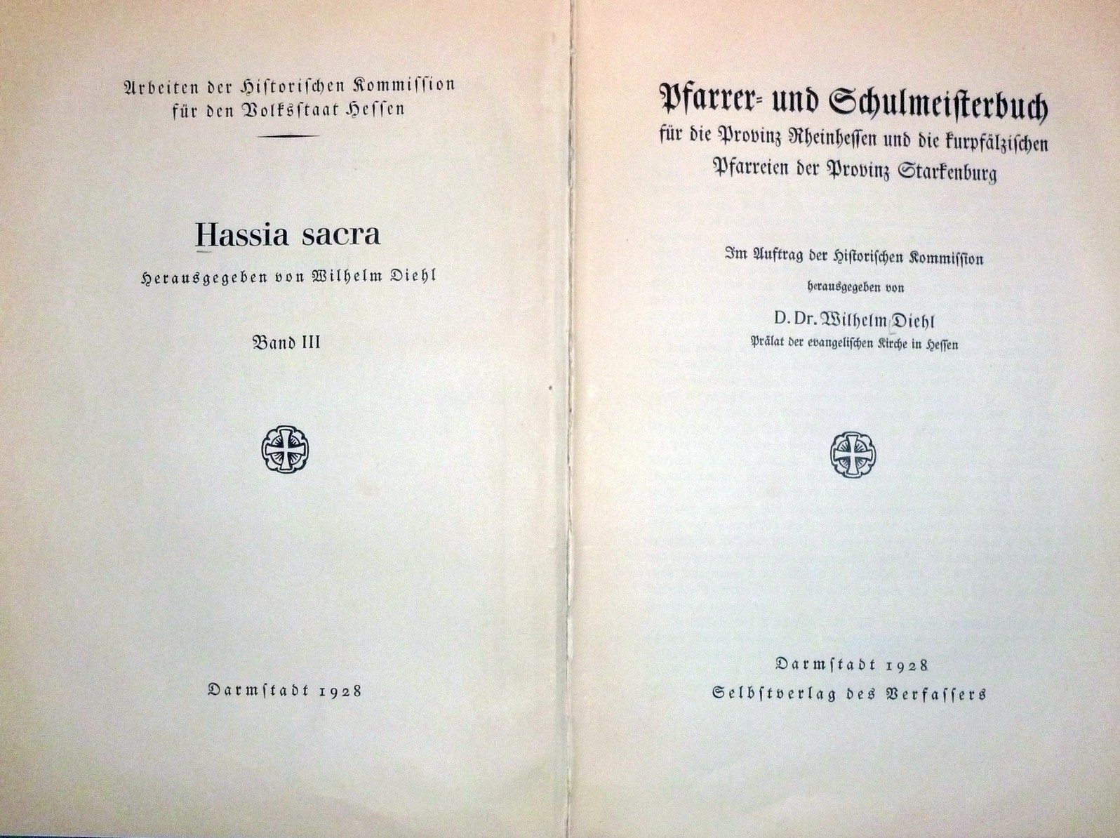 Pfarrer- und Schulmeisterbuch (Kulturverein Guntersblum CC BY-NC-SA)