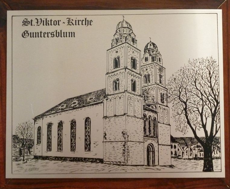 St. Viktor-Kirche Guntersblum (Kulturverein Guntersblum CC BY-NC-SA)