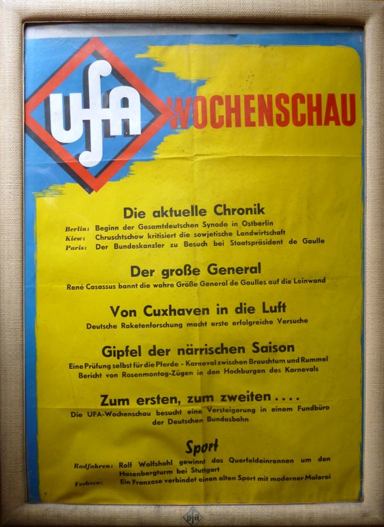 UFA Plakatrahmen (Kulturverein Guntersblum CC BY-NC-SA)