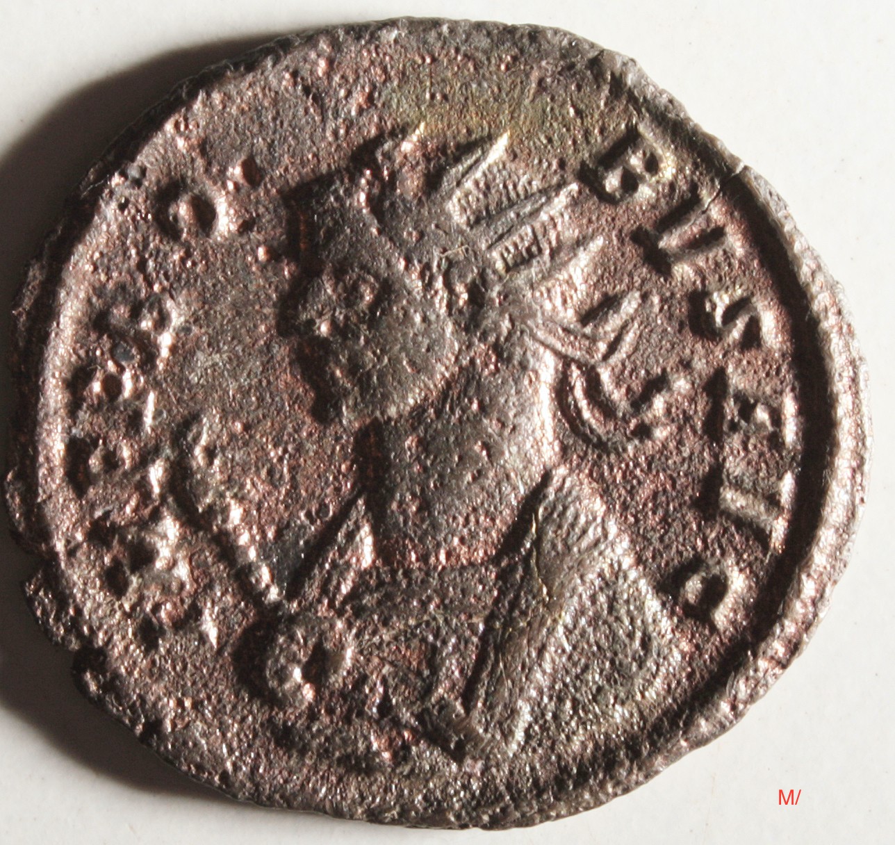 Römische Münze, Nominal Antoninian, Prägeherr Probus, Prägeort Rom , Original (Museumsgesellschaft Bad Dürkheim e.V. CC BY-NC-SA)
