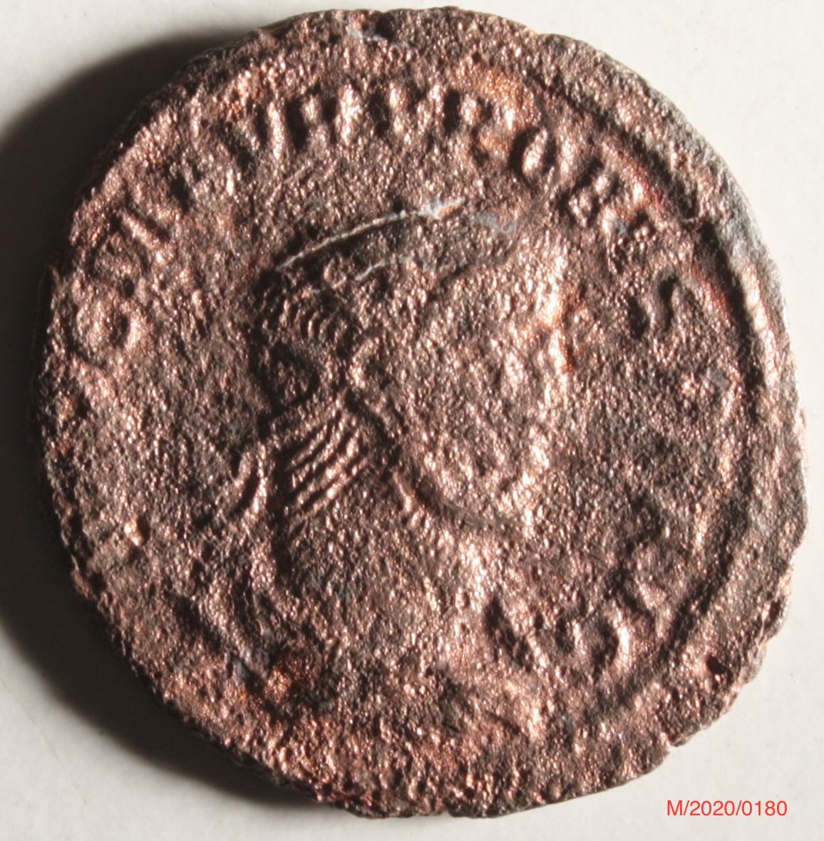 Römische Münze, Nominal Antoninian, Prägeherr Probus, Prägeort Siscia , Original (Museumsgesellschaft Bad Dürkheim e.V. CC BY-NC-SA)