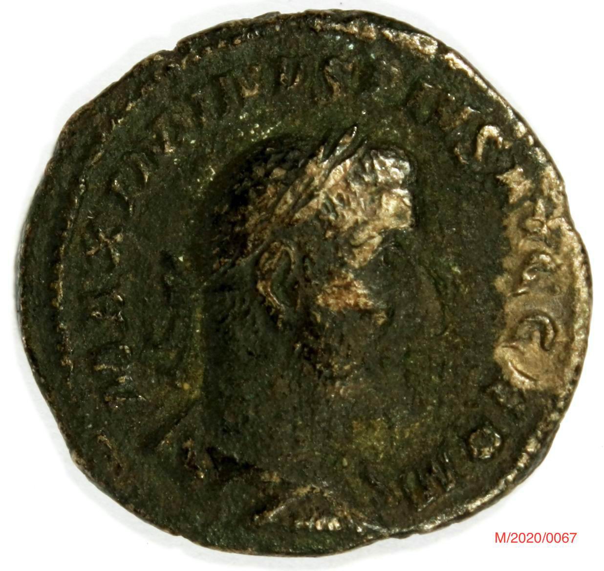 Römische Münze, Nominal Denar, Prägeherr Maximinus Thrax, Prägeort Rom , Original (Museumsgesellschaft Bad Dürkheim e.V. CC BY-NC-SA)