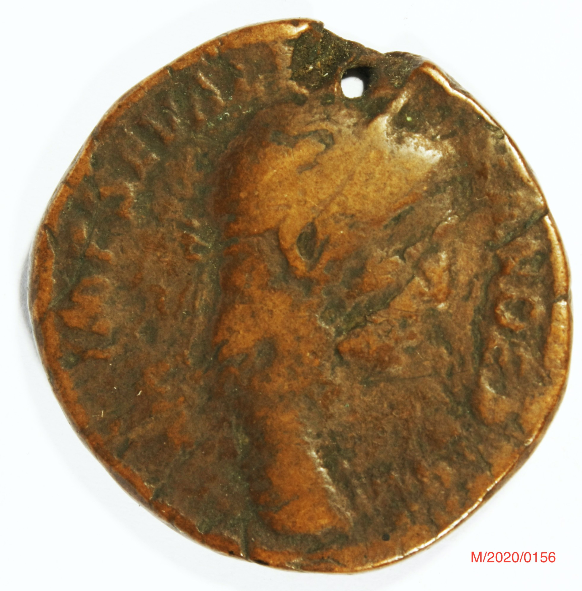 Römische Münze, Nominal Sesterz, Prägeherr Severus Alexander, Prägeort Rom , Original (Museumsgesellschaft Bad Dürkheim e.V. CC BY-NC-SA)