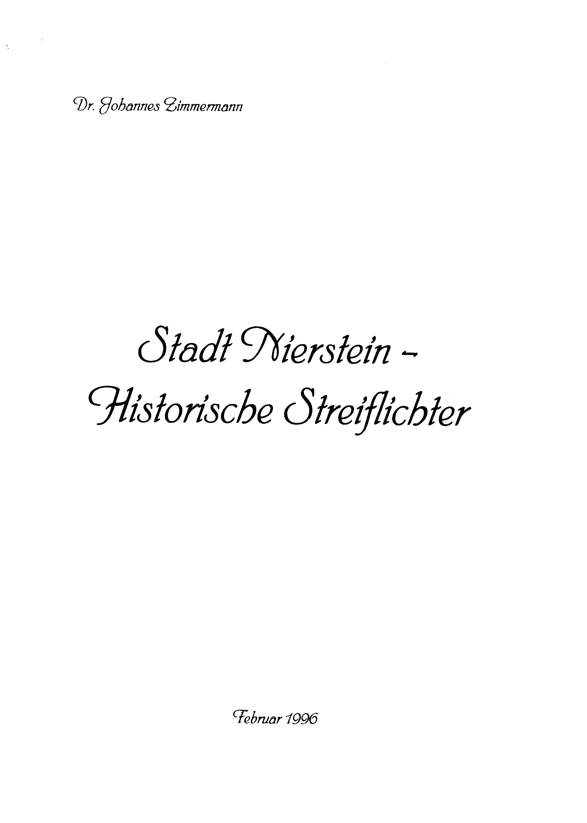 Stadt Nierstein - Historische Streiflichter (Kulturverein Guntersblum CC BY-NC-SA)