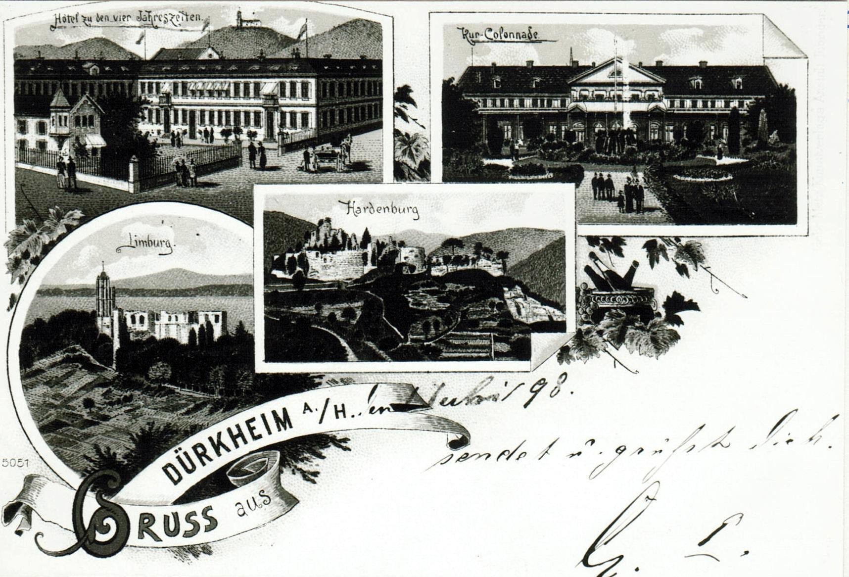 Foto-Sammlung Adolf Krapp, Ordner 1: Bad Dürkheim, 1898 (Museumsgesellschaft Bad Dürkheim e.V. CC BY-NC-SA)