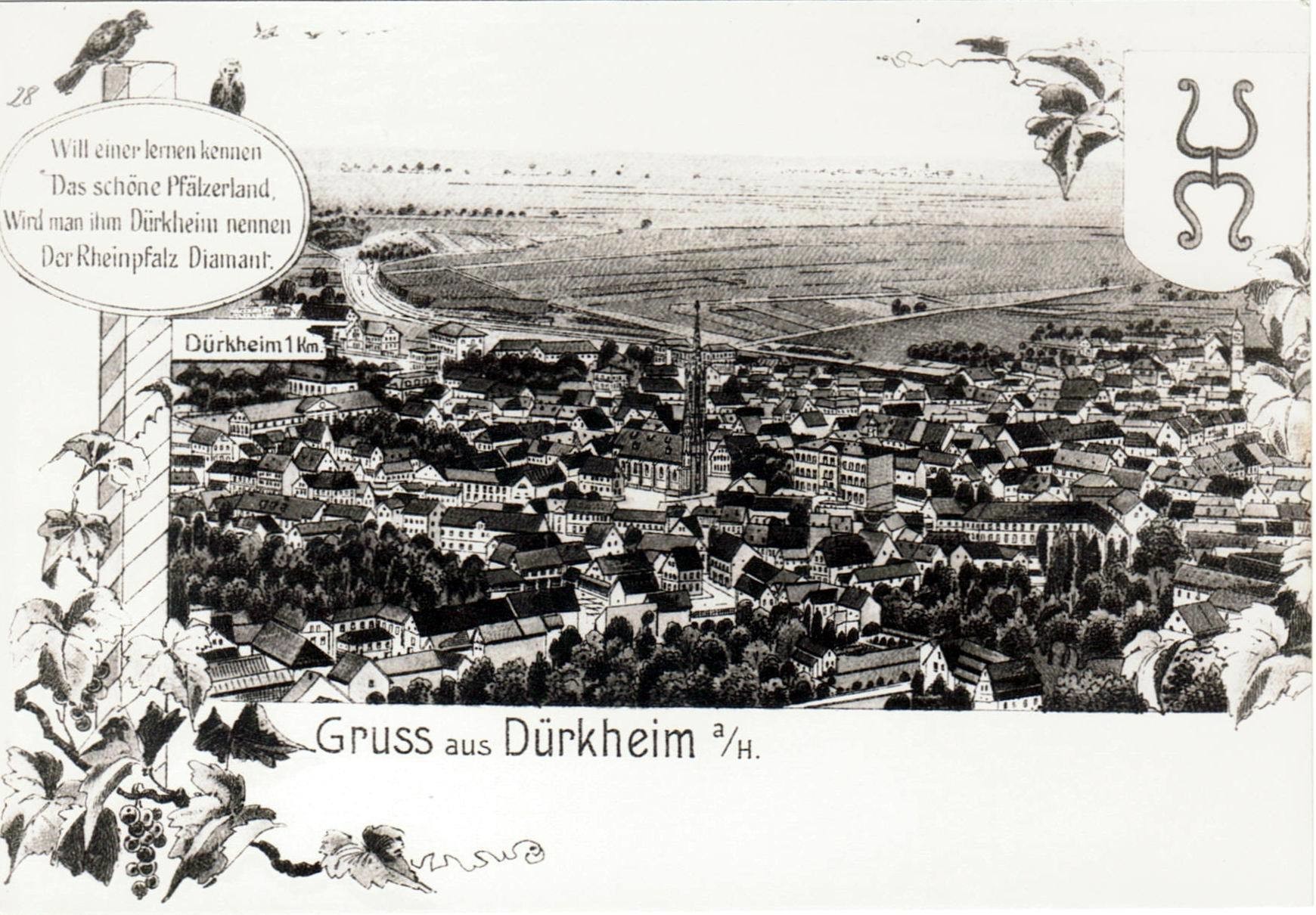 Foto-Sammlung Adolf Krapp, Ordner 1: Bad Dürkheim, 1900 (Museumsgesellschaft Bad Dürkheim e.V. CC BY-NC-SA)