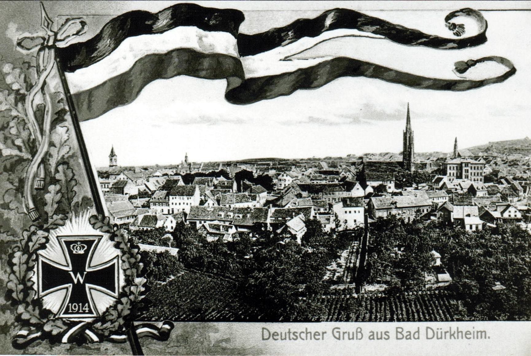 Foto-Sammlung Adolf Krapp, Ordner 1: Bad Dürkheim, 1914 (Museumsgesellschaft Bad Dürkheim e.V. CC BY-NC-SA)