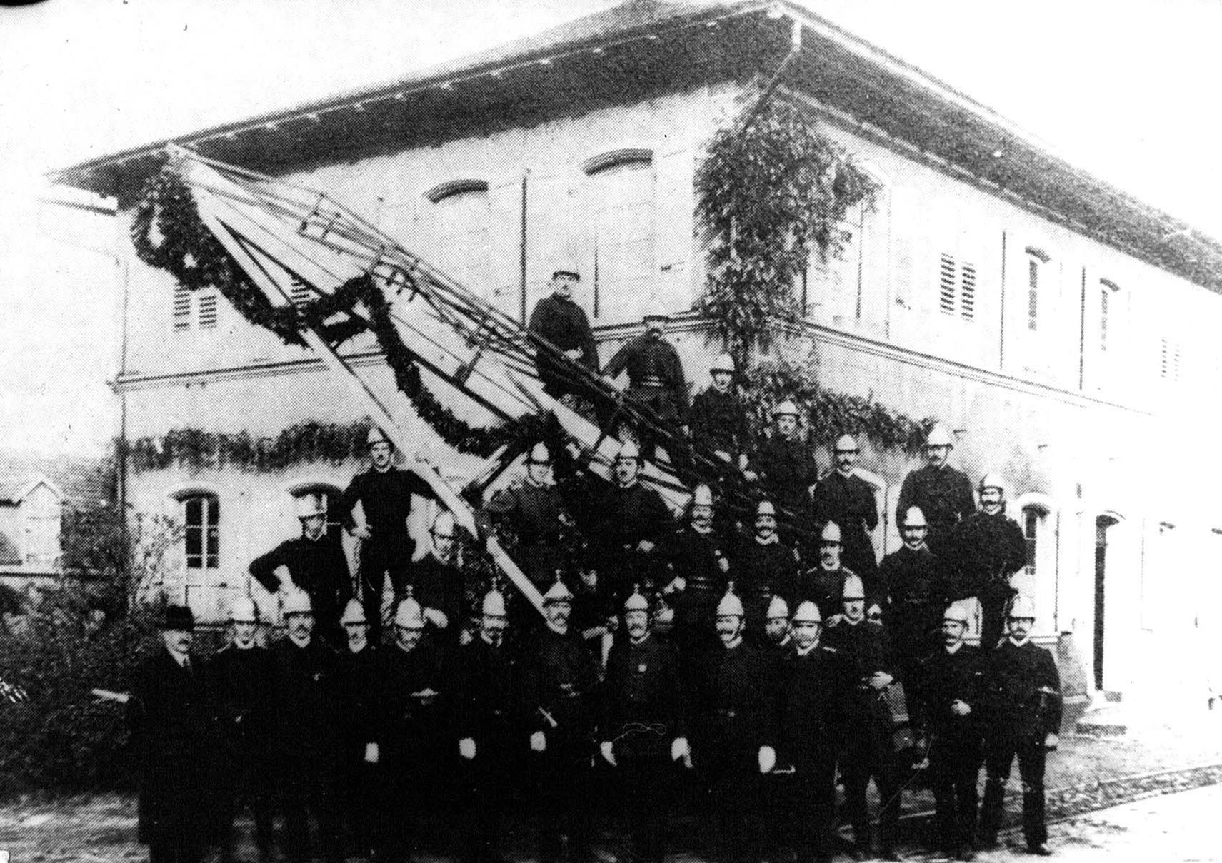 Foto-Sammlung Adolf Krapp, Ordner 10: Feuerwehr, 1924 (Museumsgesellschaft Bad Dürkheim e.V. CC BY-NC-SA)